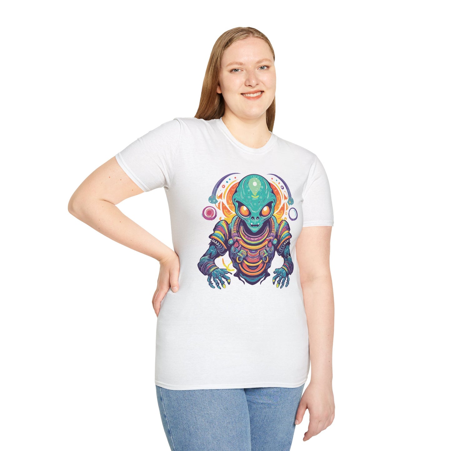 Alien T Shirt, Cosmos Shirt, Shirt with Aliens, Cosmo Shirts