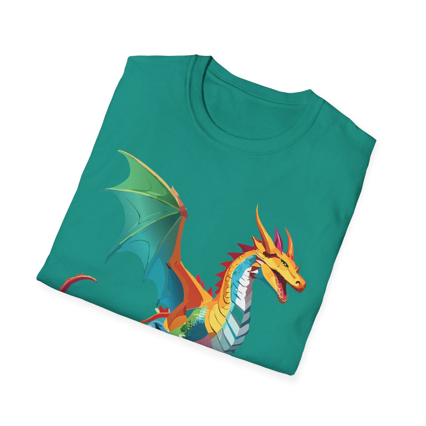 Dragon T Shirt, Dragon Shirt, Shirt with Animals, Animal Shirt