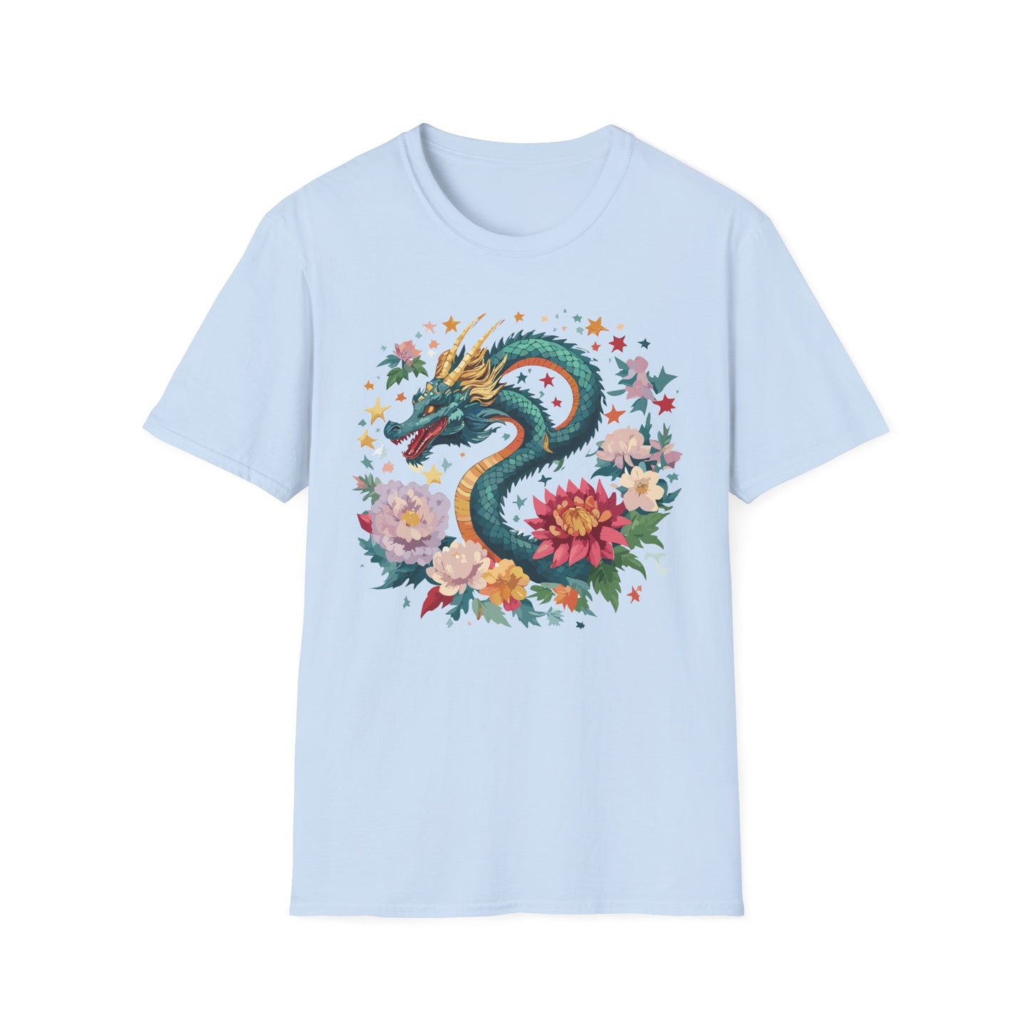 Dragon T Shirt, Dragon Shirt, Shirt with Animals, Animal Shirt