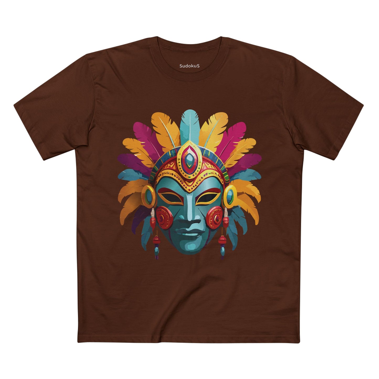 Mask Shirt, Shirt with Face - SudokuS