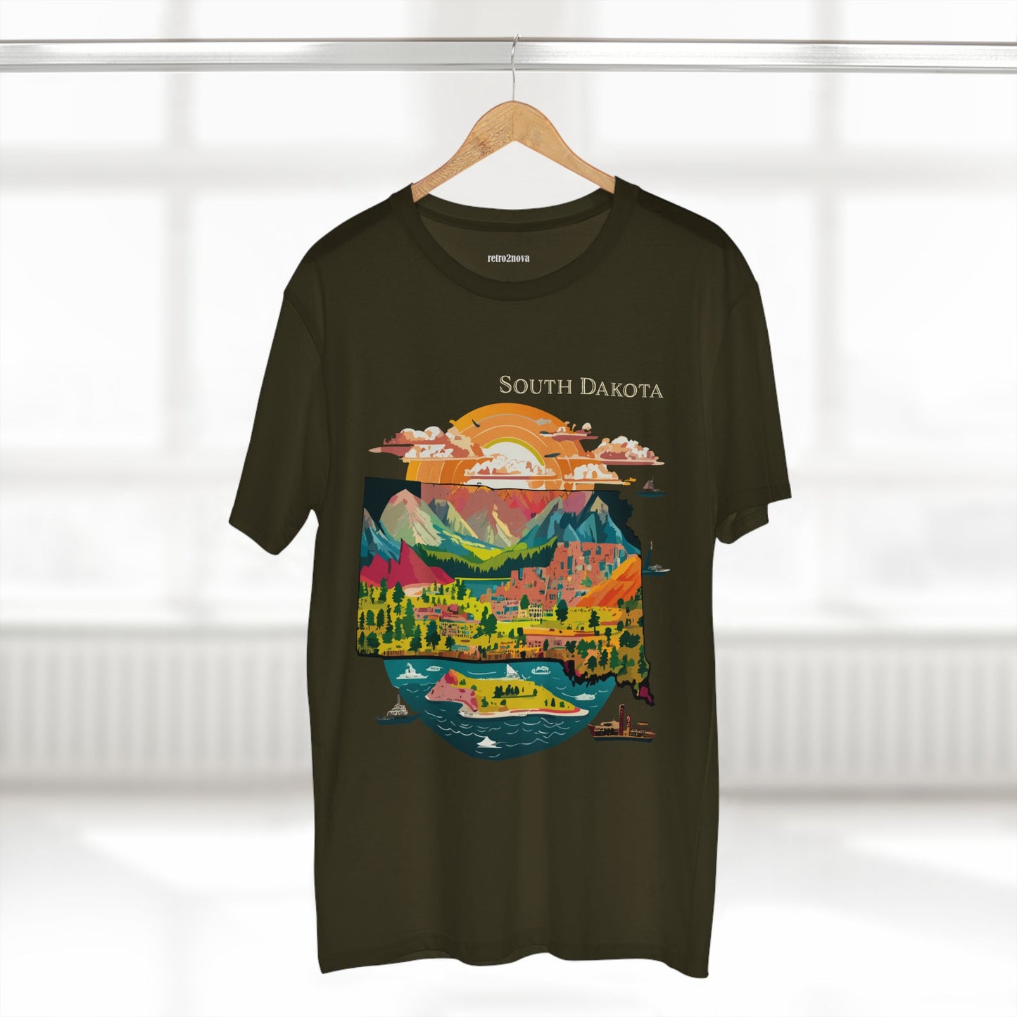 US State Shirts, South Dakota Shirt