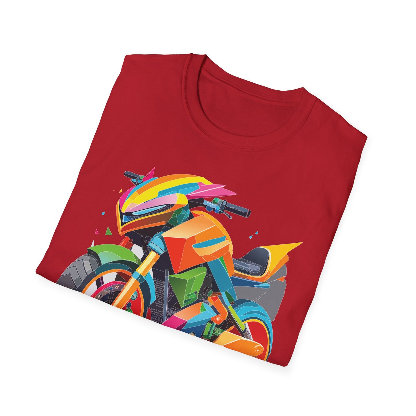 Bike T Shirt, Moto Shirt, Shirt with Motorcycle, MTB T Shirts