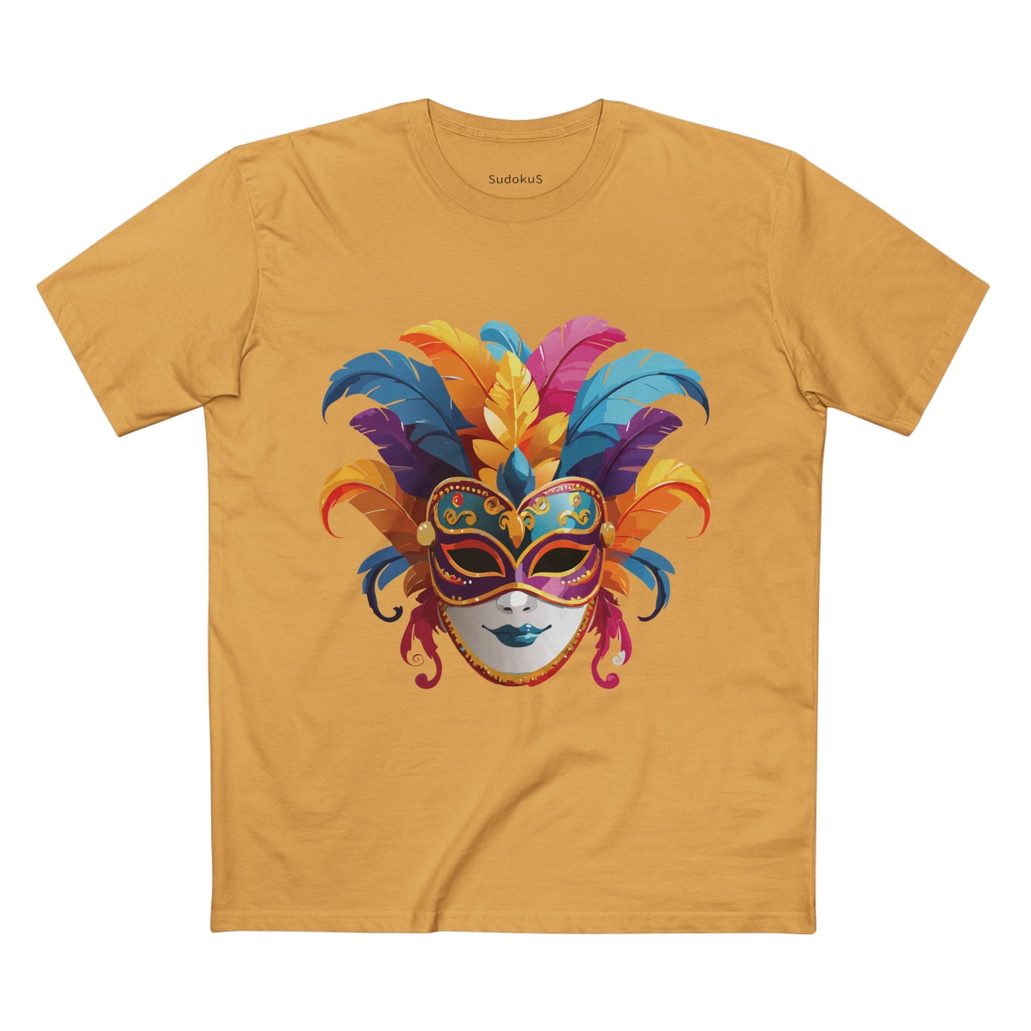 Mask Shirt, Shirt with Face - SudokuS