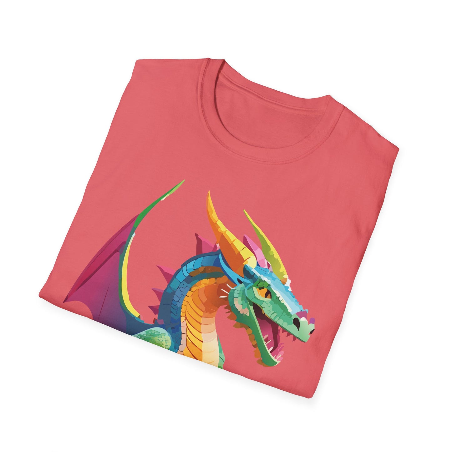 Dragon T Shirt, Dragon Shirt, Shirt with Animals, Animal Shirt