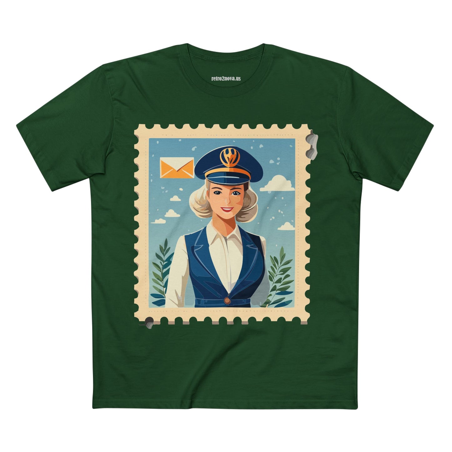 Stamp Shirt, Postage Stamp Shirt