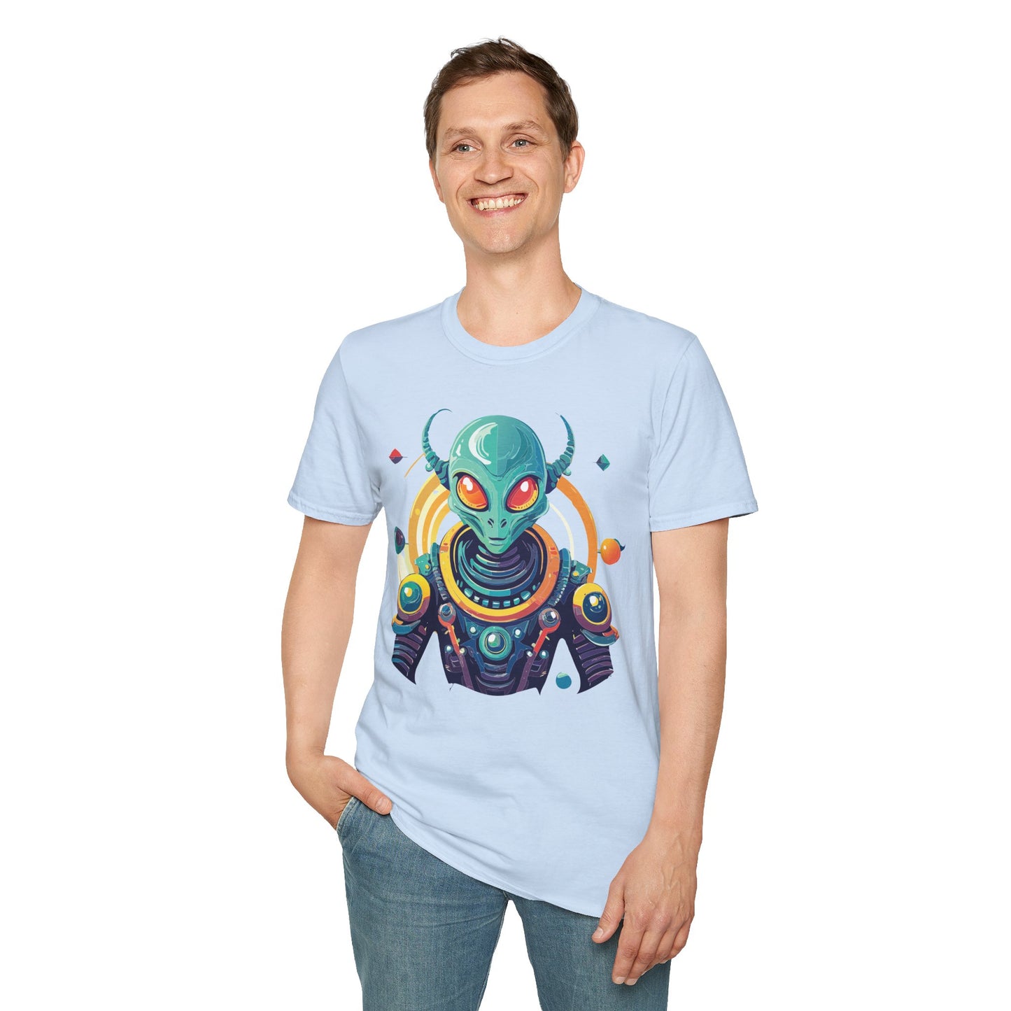 Alien T Shirt, Cosmos Shirt, Shirt with Aliens, Cosmo Shirts