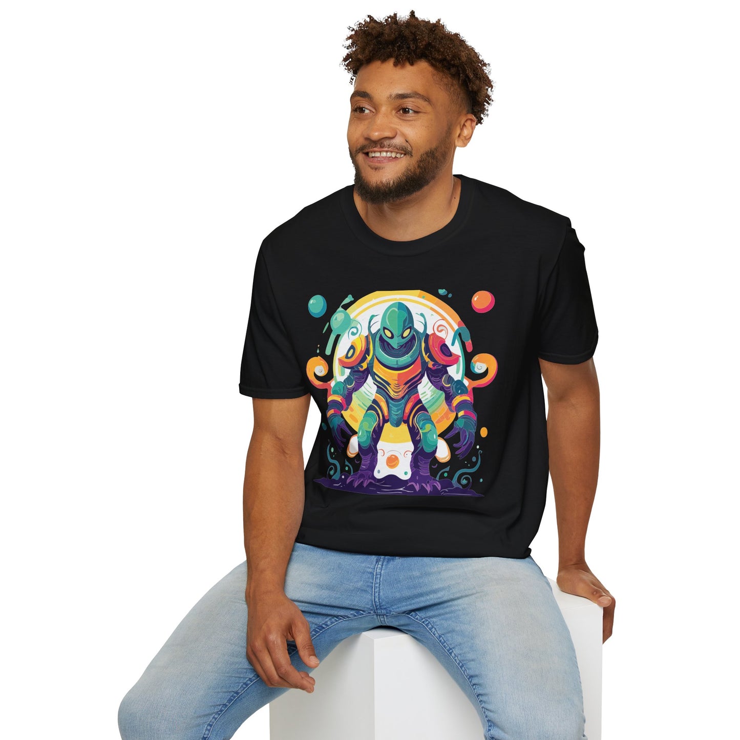Alien T Shirt, Cosmos Shirt, Shirt with Aliens, Cosmo Shirts