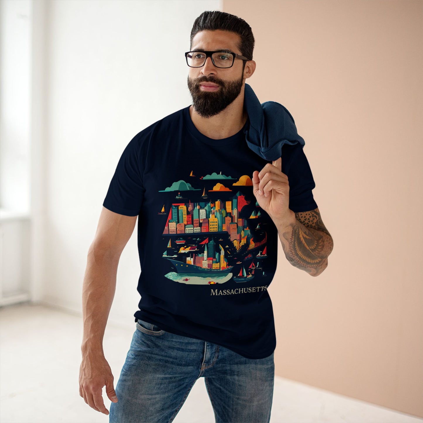 US State Shirts, Massachusetts Shirt