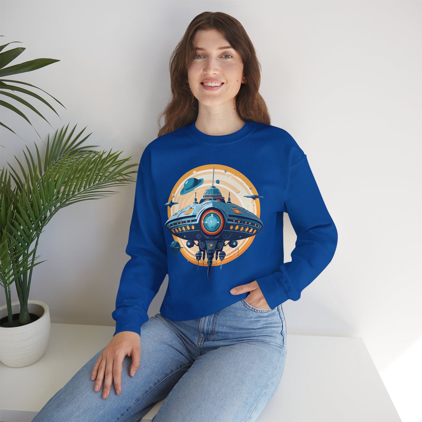 Space Shuttle Sweatshirt, Cosmic Sweatshirt, Astronaut Sweatshirt, Space Cosmic Sweatshirt