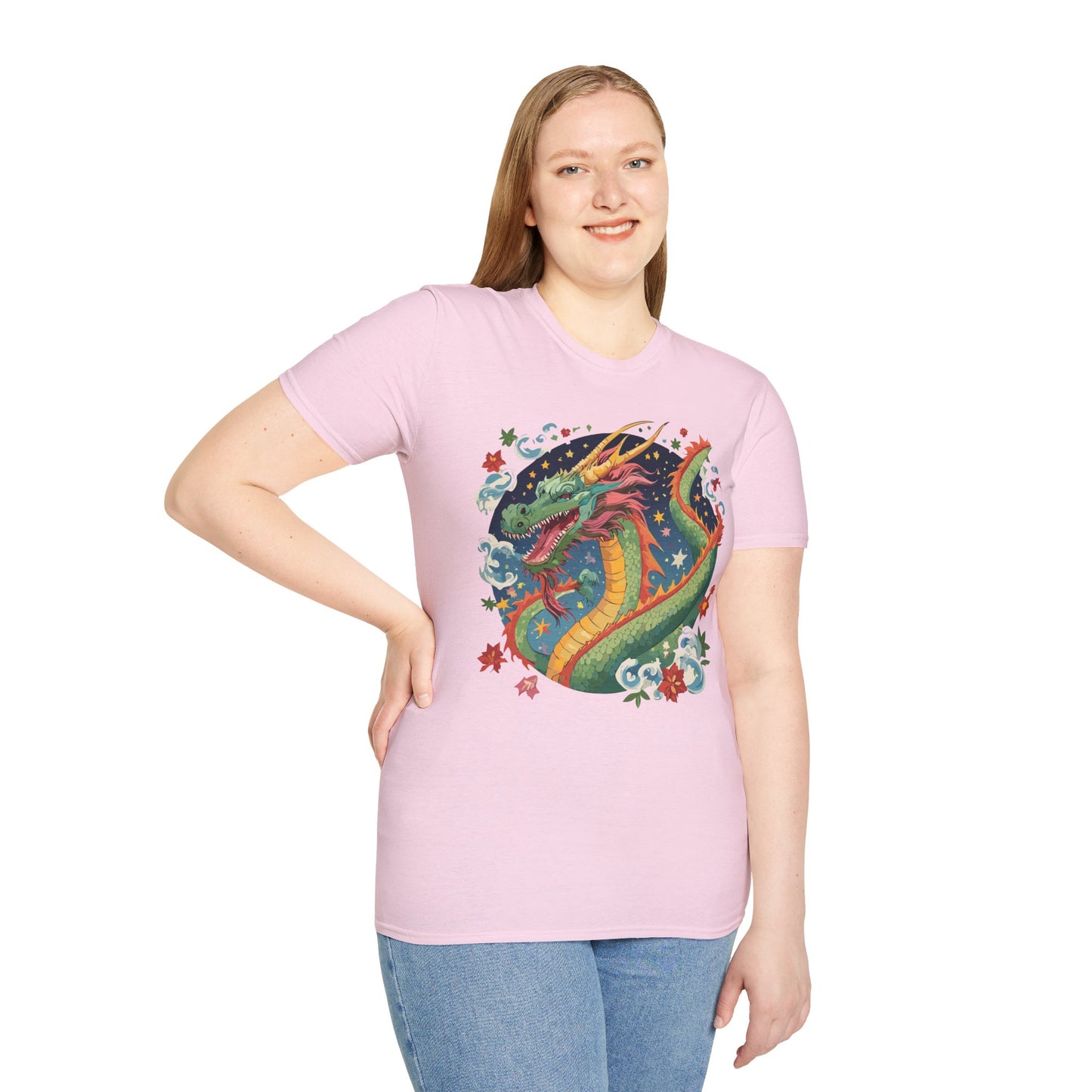 Dragon T Shirt, Dragon Shirt, Shirt with Animals, Animal Shirt