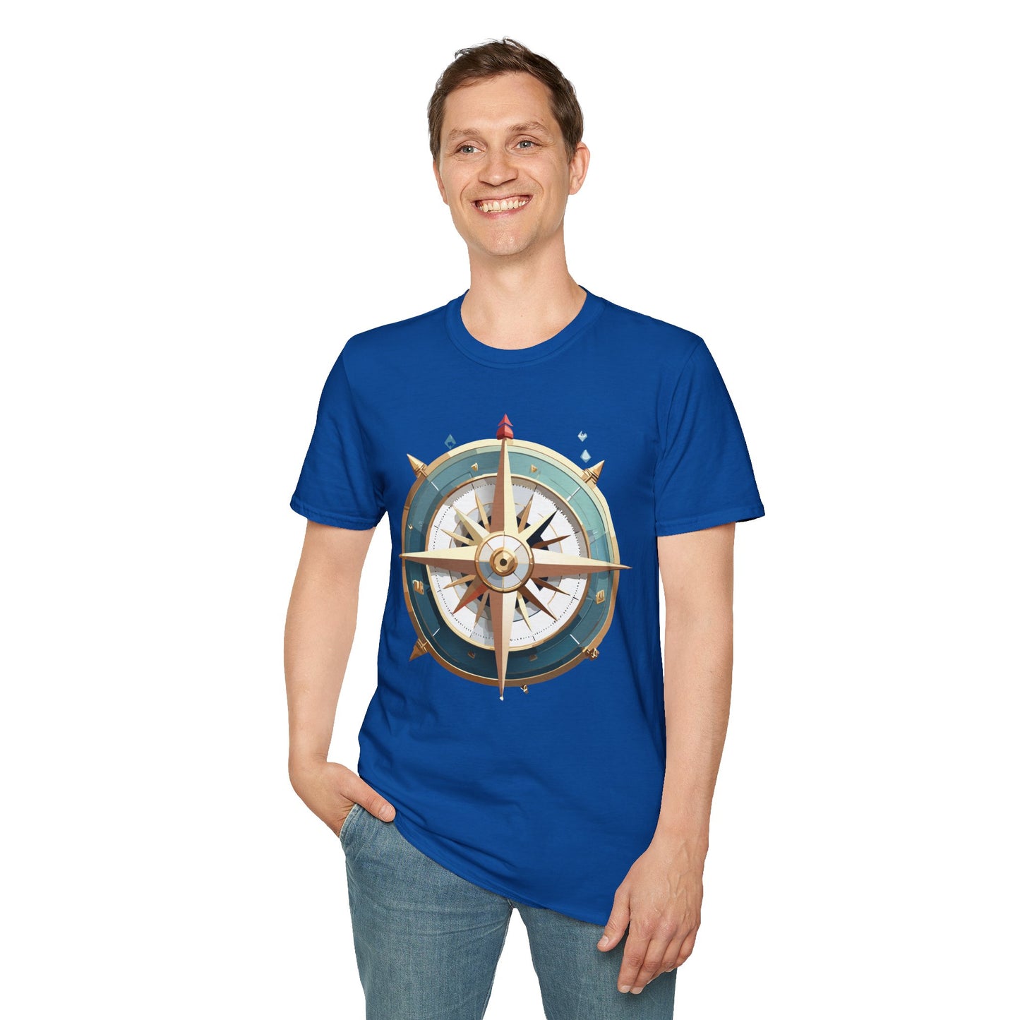 Compass T Shirt, Compass Shirt, Shirt with Compass, Navigator Shirt