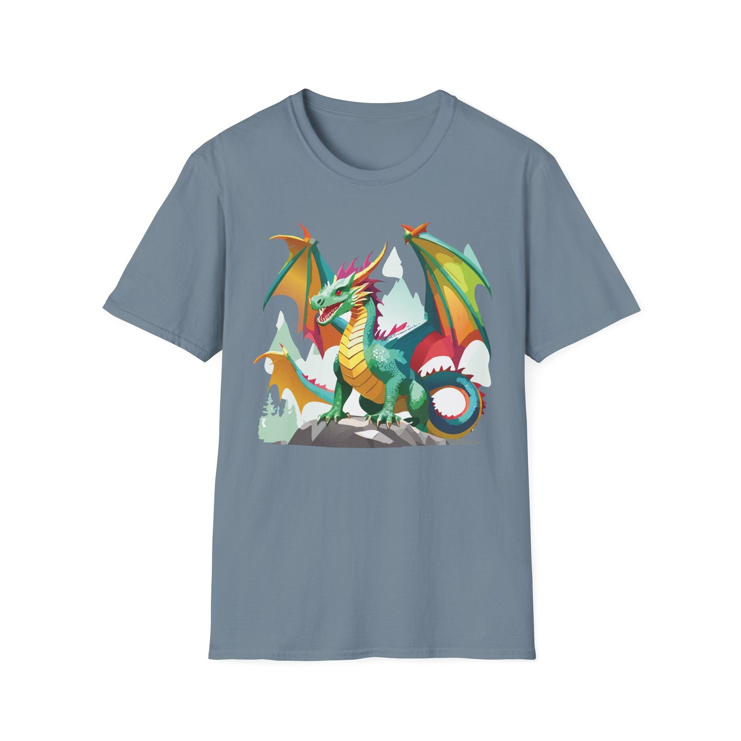 Dragon T Shirt, Dragon Shirt, Shirt with Animals, Animal Shirt