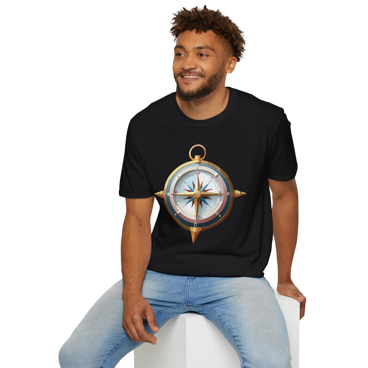 Compass T Shirt, Compass Shirt, Shirt with Compass, Navigator Shirt