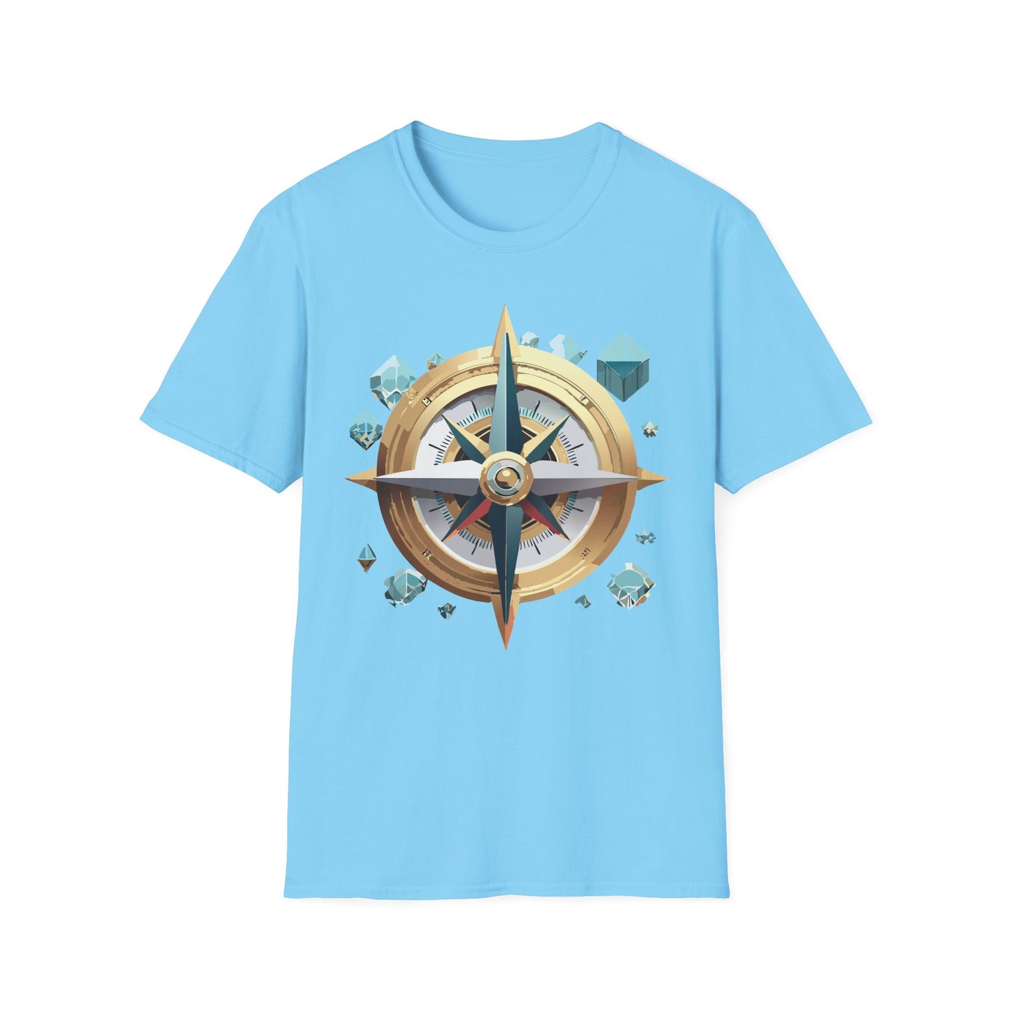 Compass T Shirt, Compass Shirt, Shirt with Compass, Navigator Shirt