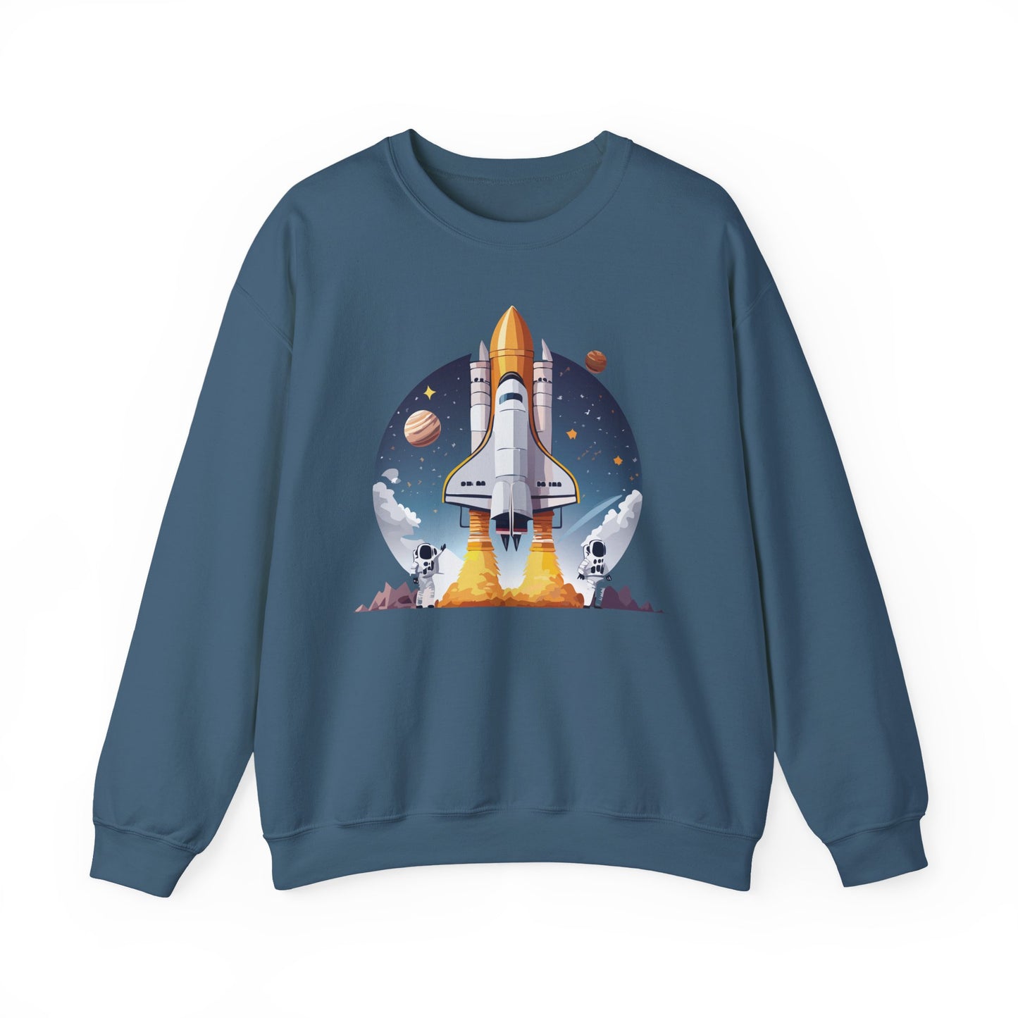 Space Shuttle Sweatshirt, Cosmic Sweatshirt, Astronaut Sweatshirt, Space Cosmic Sweatshirt