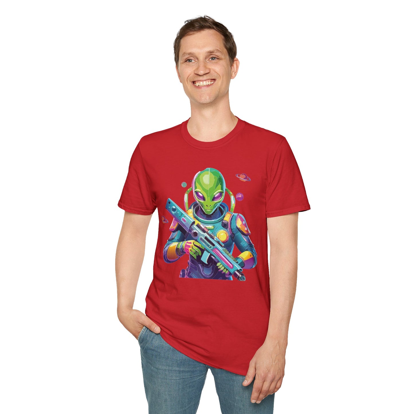 Alien T Shirt, Cosmos Shirt, Shirt with Aliens, Cosmo Shirts