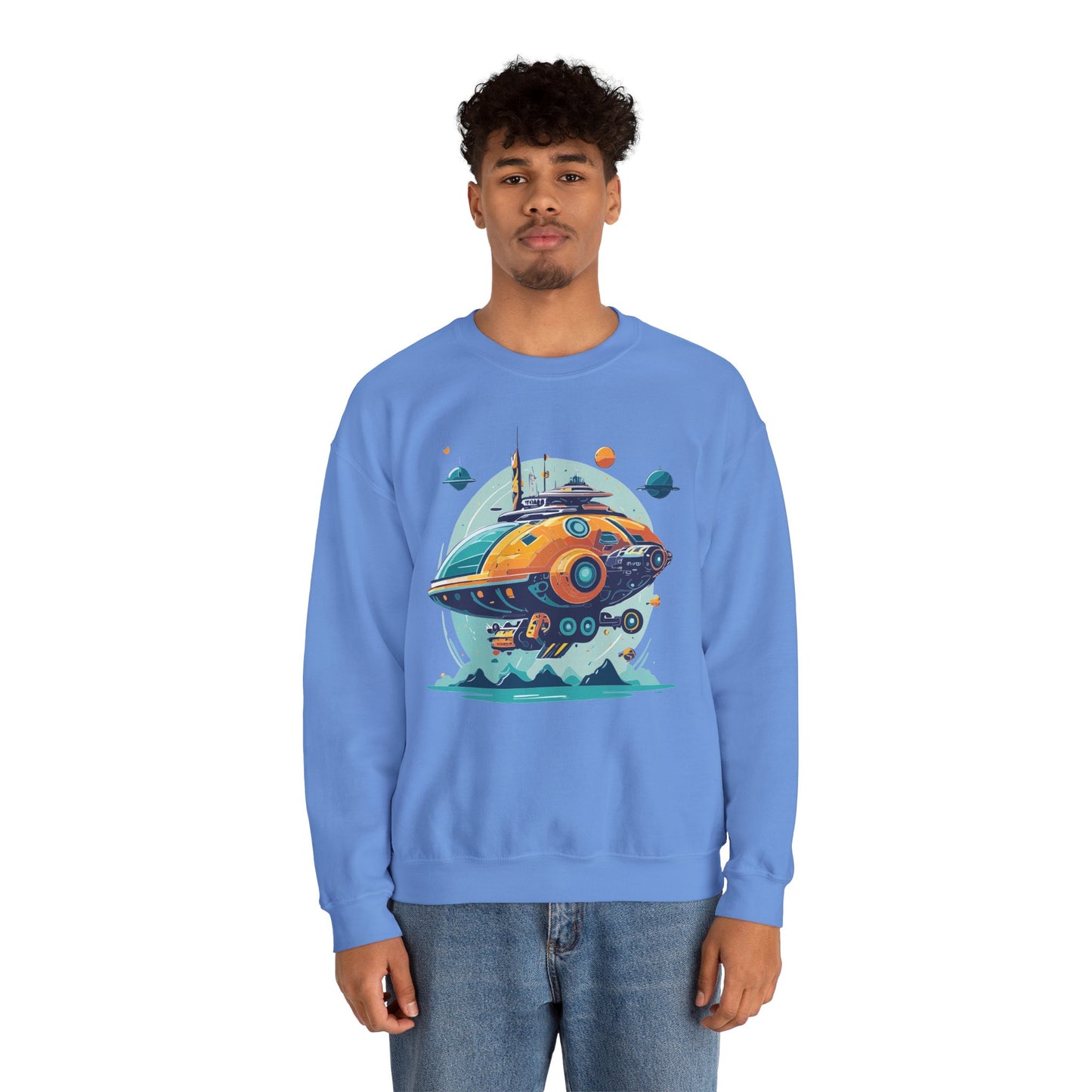 Space Shuttle Sweatshirt, Cosmic Sweatshirt, Astronaut Sweatshirt, Space Cosmic Sweatshirt