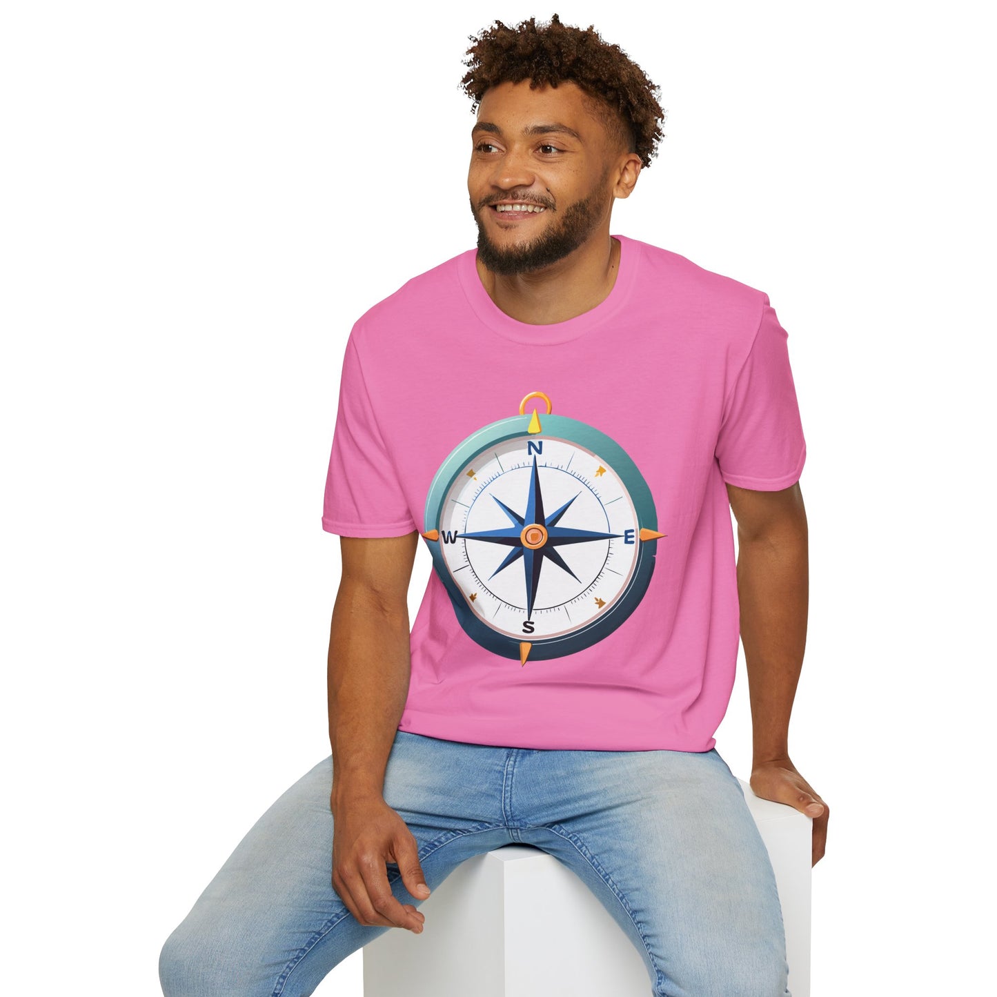 Compass T Shirt, Compass Shirt, Shirt with Compass, Navigator Shirt