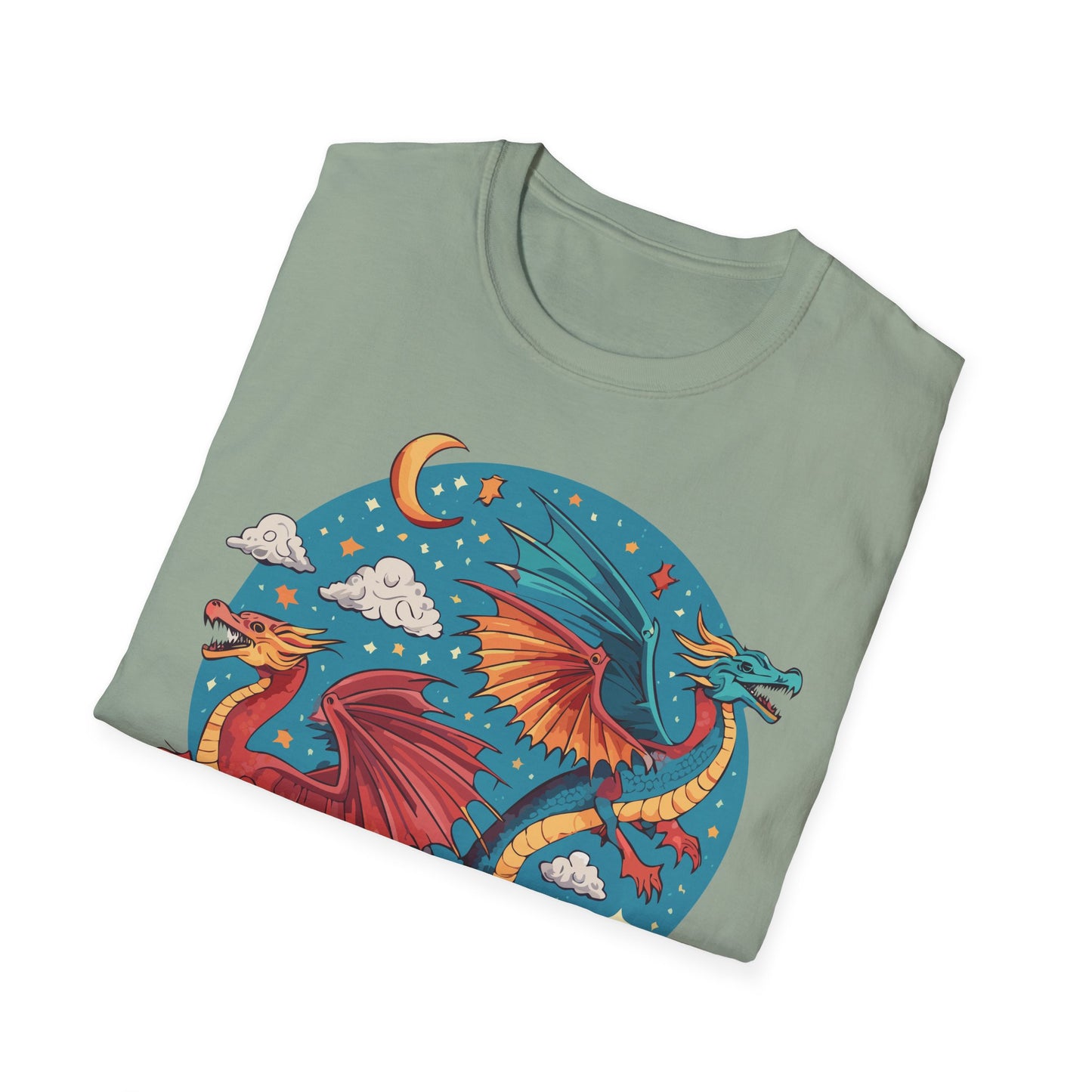 Dragon T Shirt, Dragon Shirt, Shirt with Animals, Animal Shirt