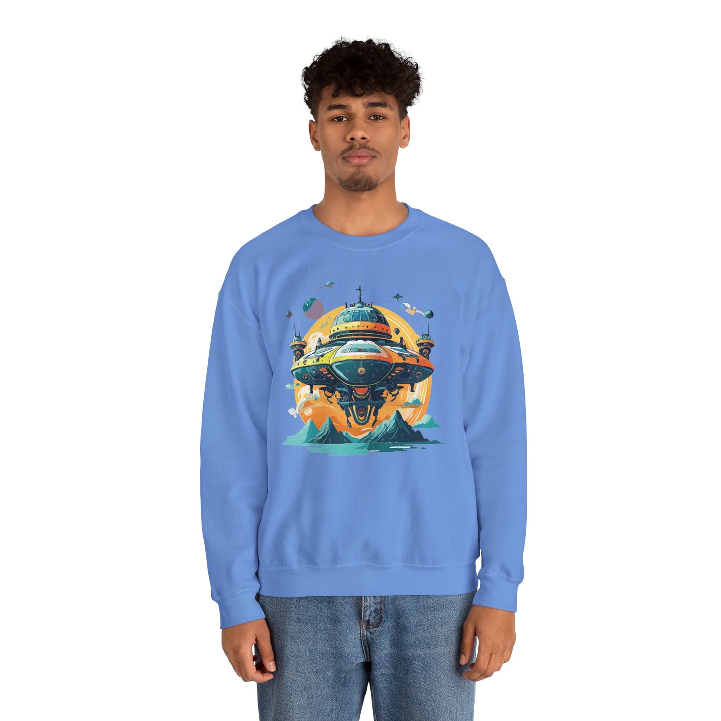 Space Shuttle Sweatshirt, Cosmic Sweatshirt, Astronaut Sweatshirt, Space Cosmic Sweatshirt