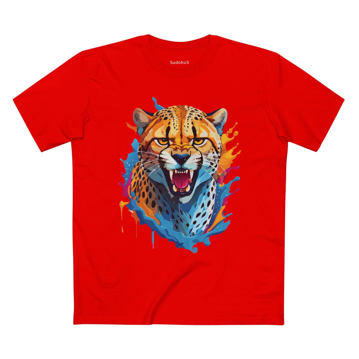 Animal Shirt, Cheetah Shirt - SudokuS