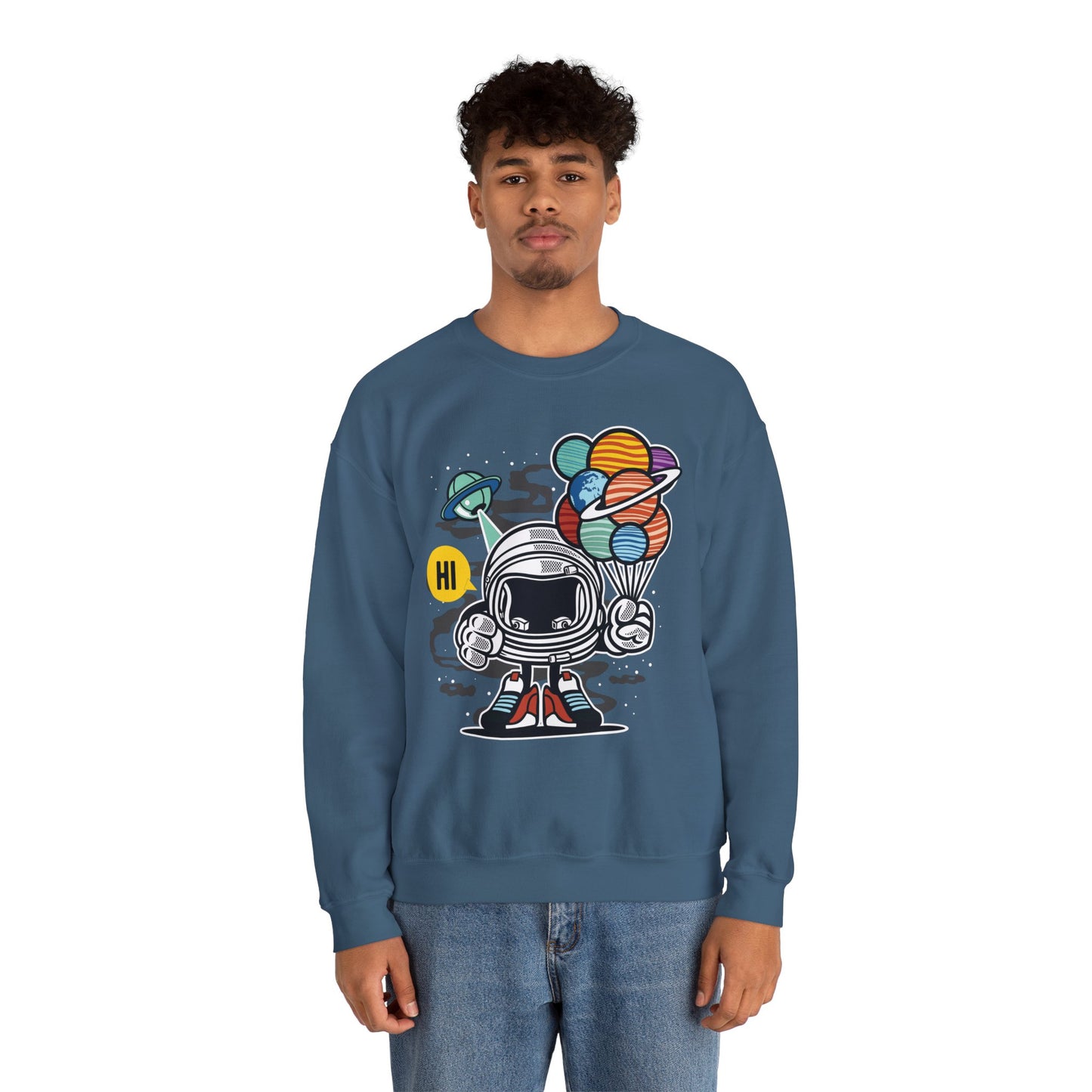 Space Shuttle Sweatshirt, Cosmic Sweatshirt, Astronaut Sweatshirt, Space Cosmic Sweatshirt