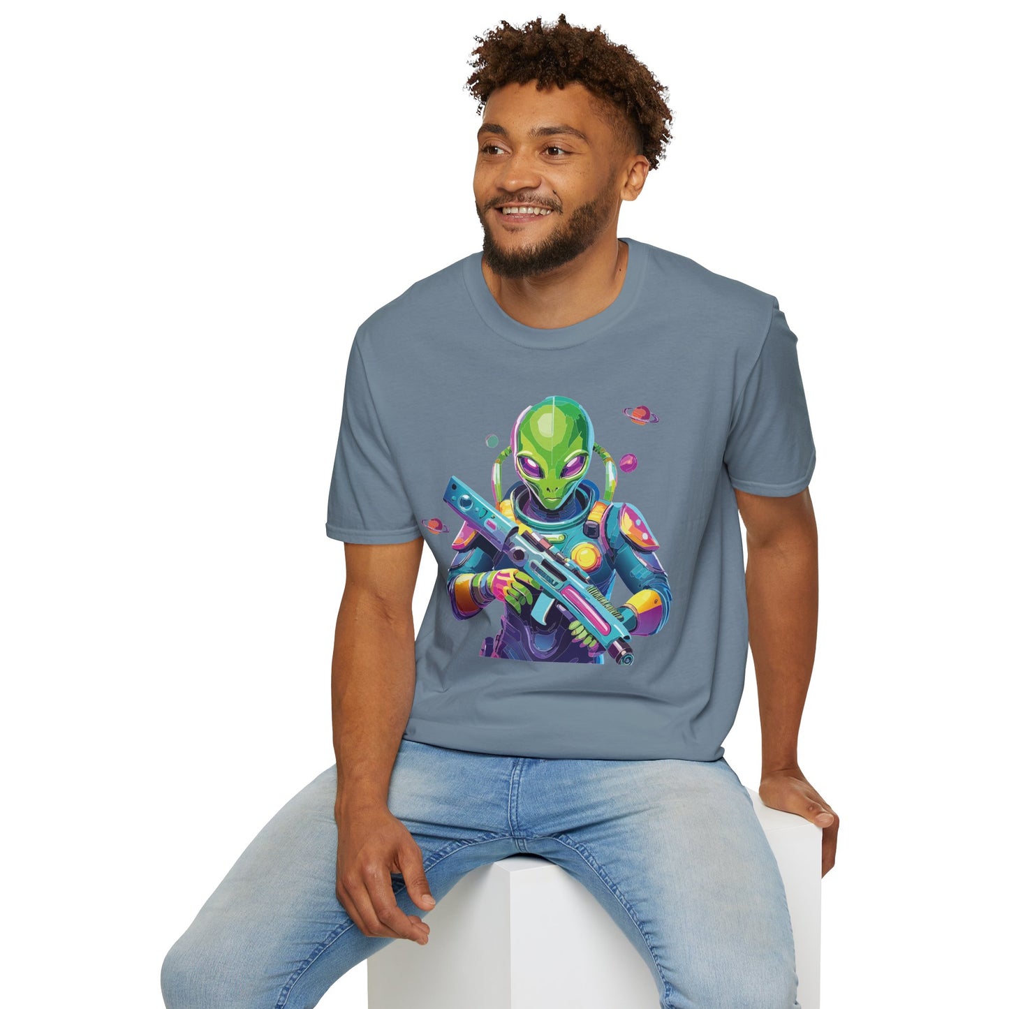 Alien T Shirt, Cosmos Shirt, Shirt with Aliens, Cosmo Shirts