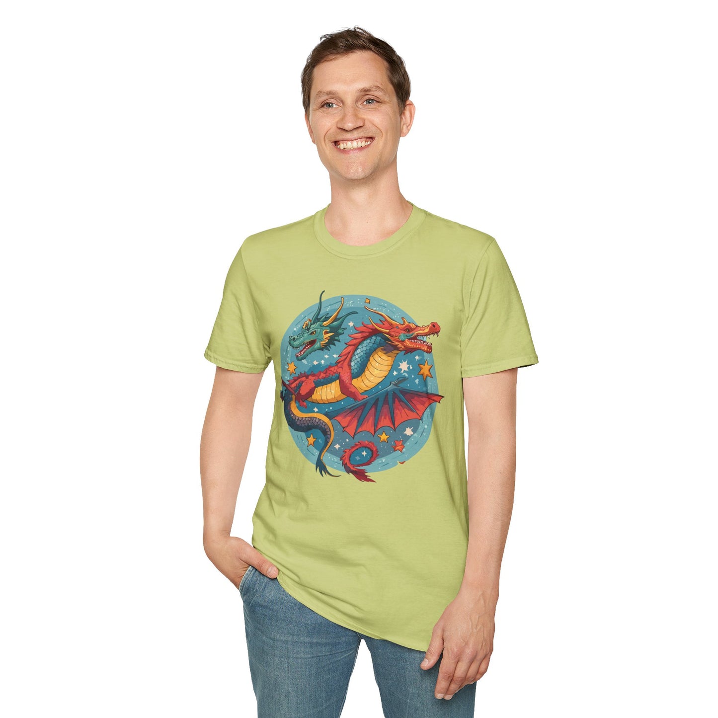 Dragon T Shirt, Dragon Shirt, Shirt with Animals, Animal Shirt