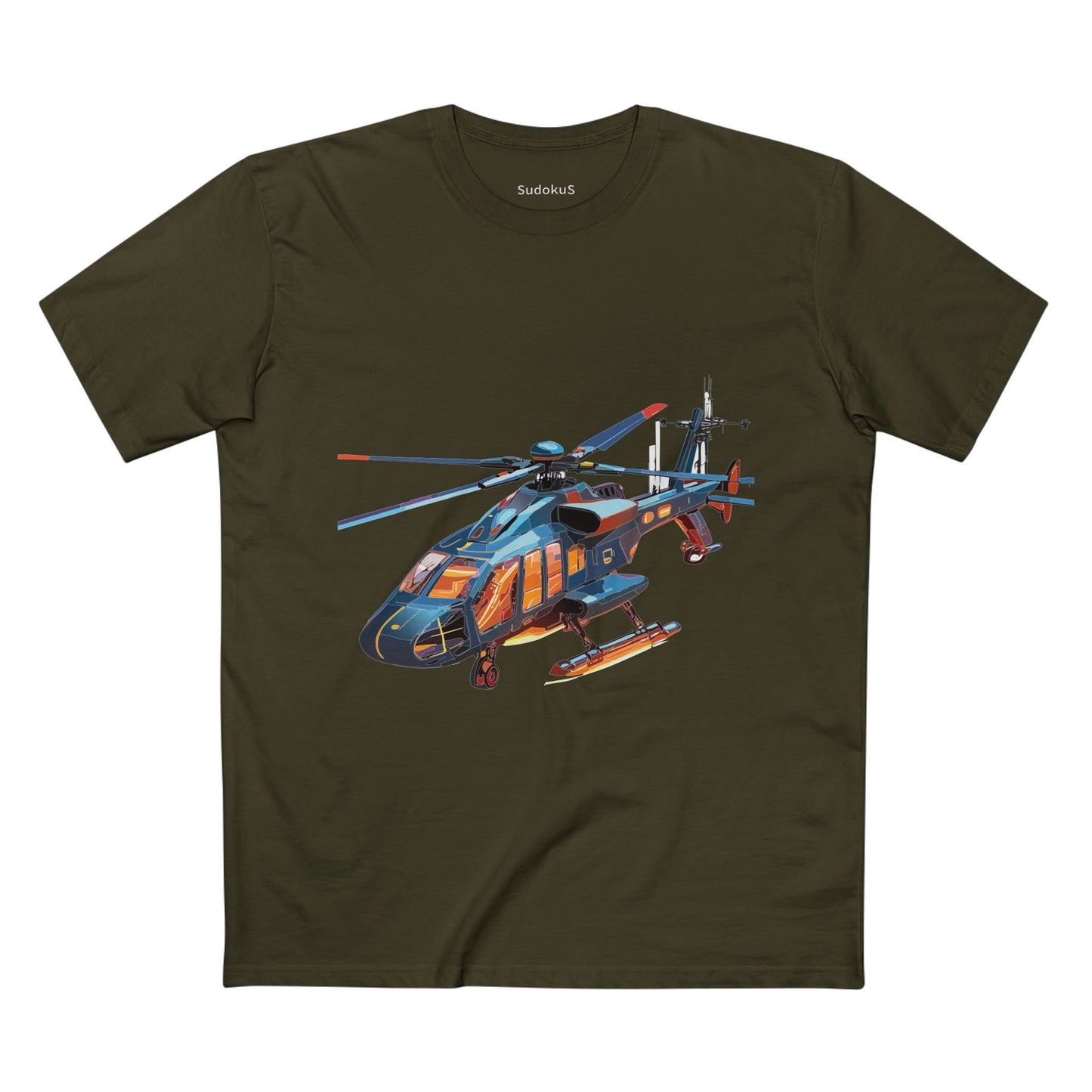 Helicopter Shirt, Chopper Shirt - SudokuS