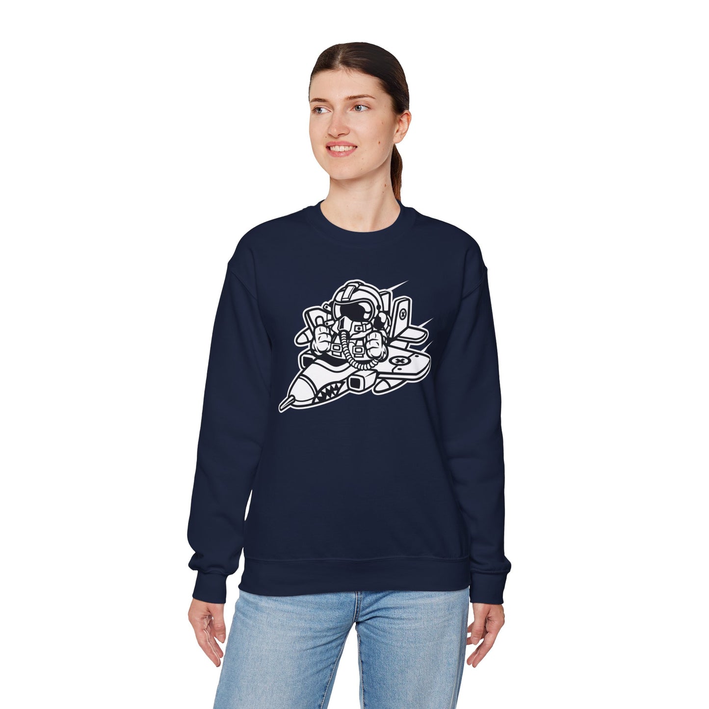 Space Shuttle Sweatshirt, Cosmic Sweatshirt, Astronaut Sweatshirt, Space Cosmic Sweatshirt