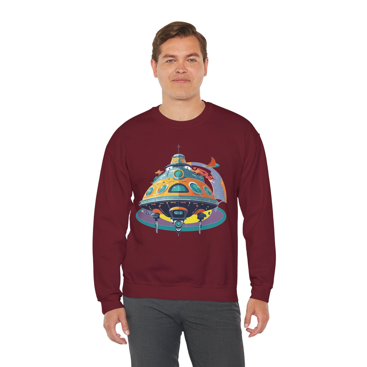 Space Shuttle Sweatshirt, Cosmic Sweatshirt, Astronaut Sweatshirt, Space Cosmic Sweatshirt