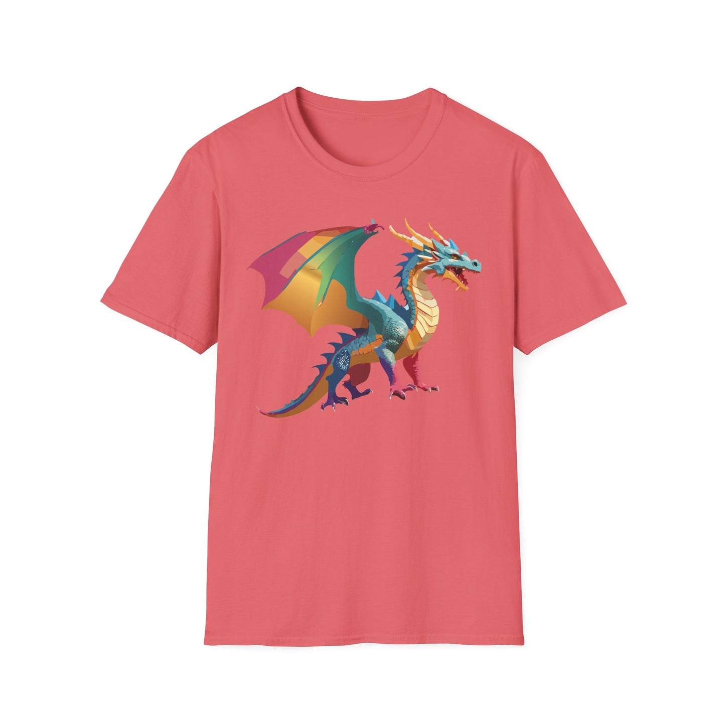 Dragon T Shirt, Dragon Shirt, Shirt with Animals, Animal Shirt