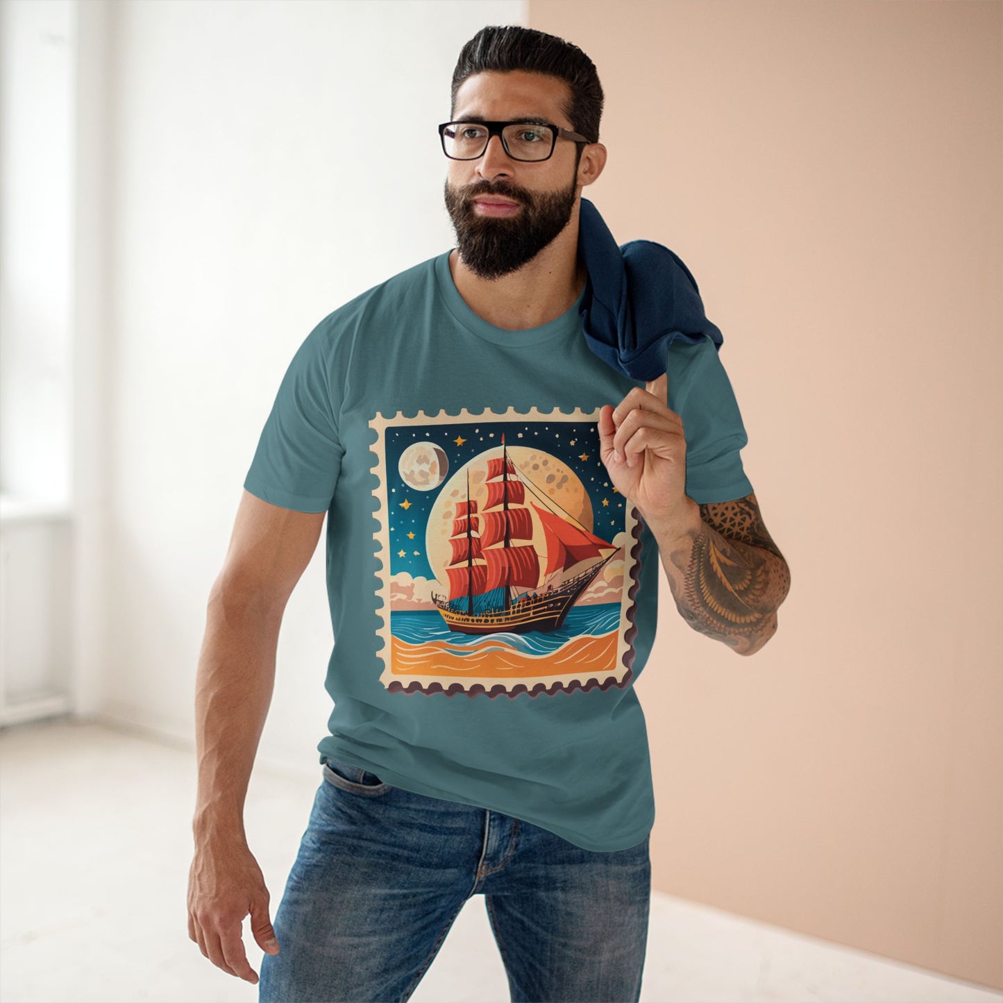Stamp Shirt, Postage Stamp Shirt