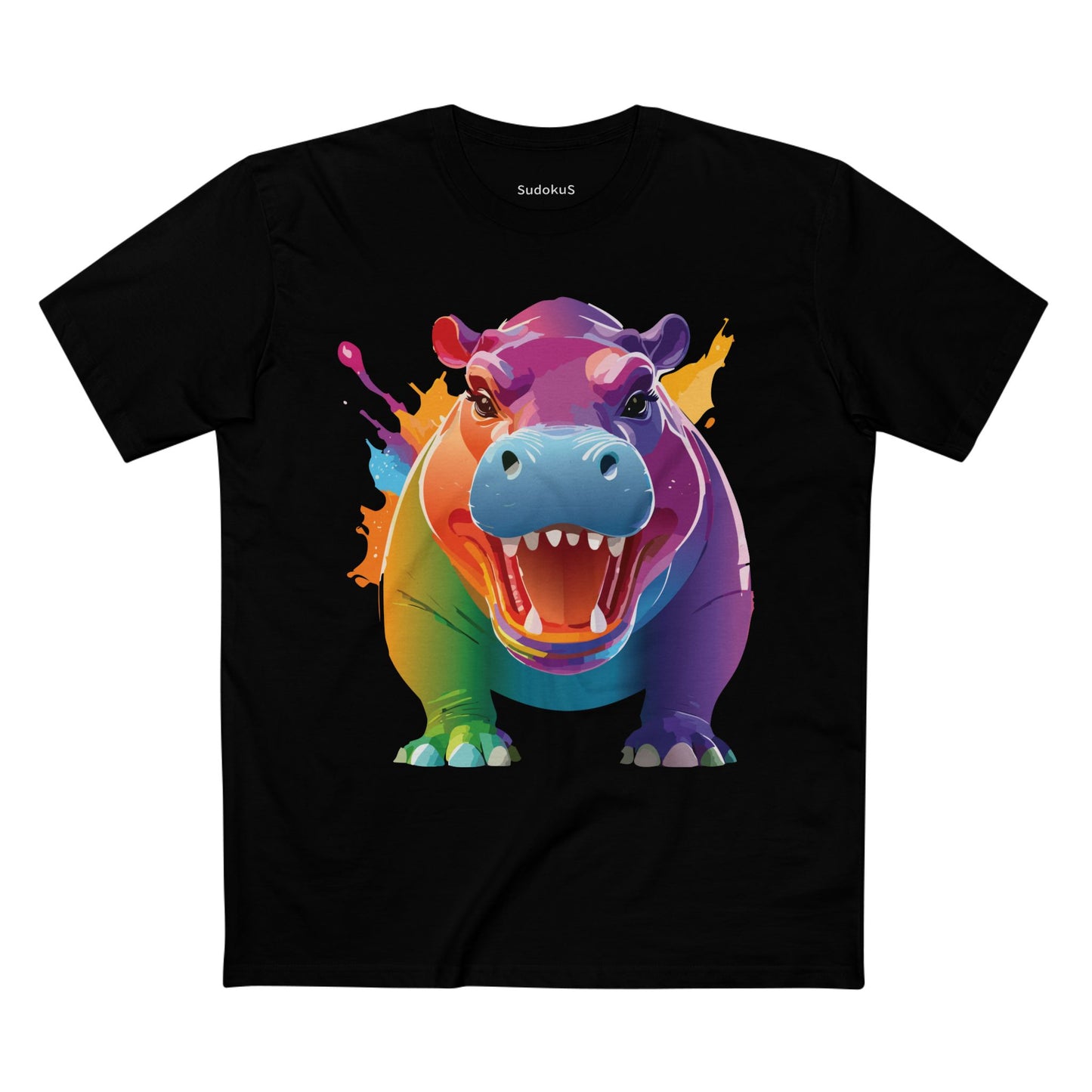 Animal Shirt, Hippo Shirt - SudokuS