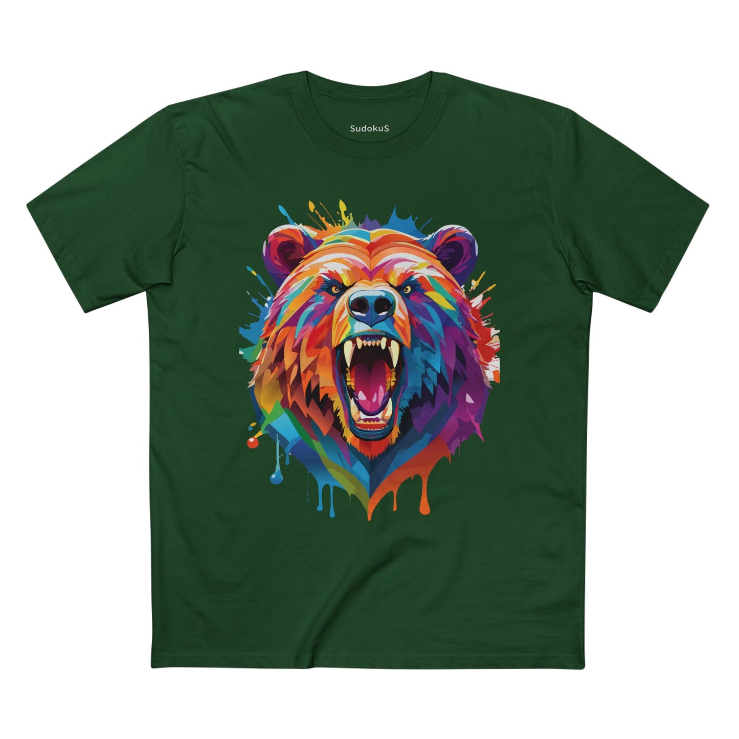 Animal Shirt, Bear Shirt - SudokuS