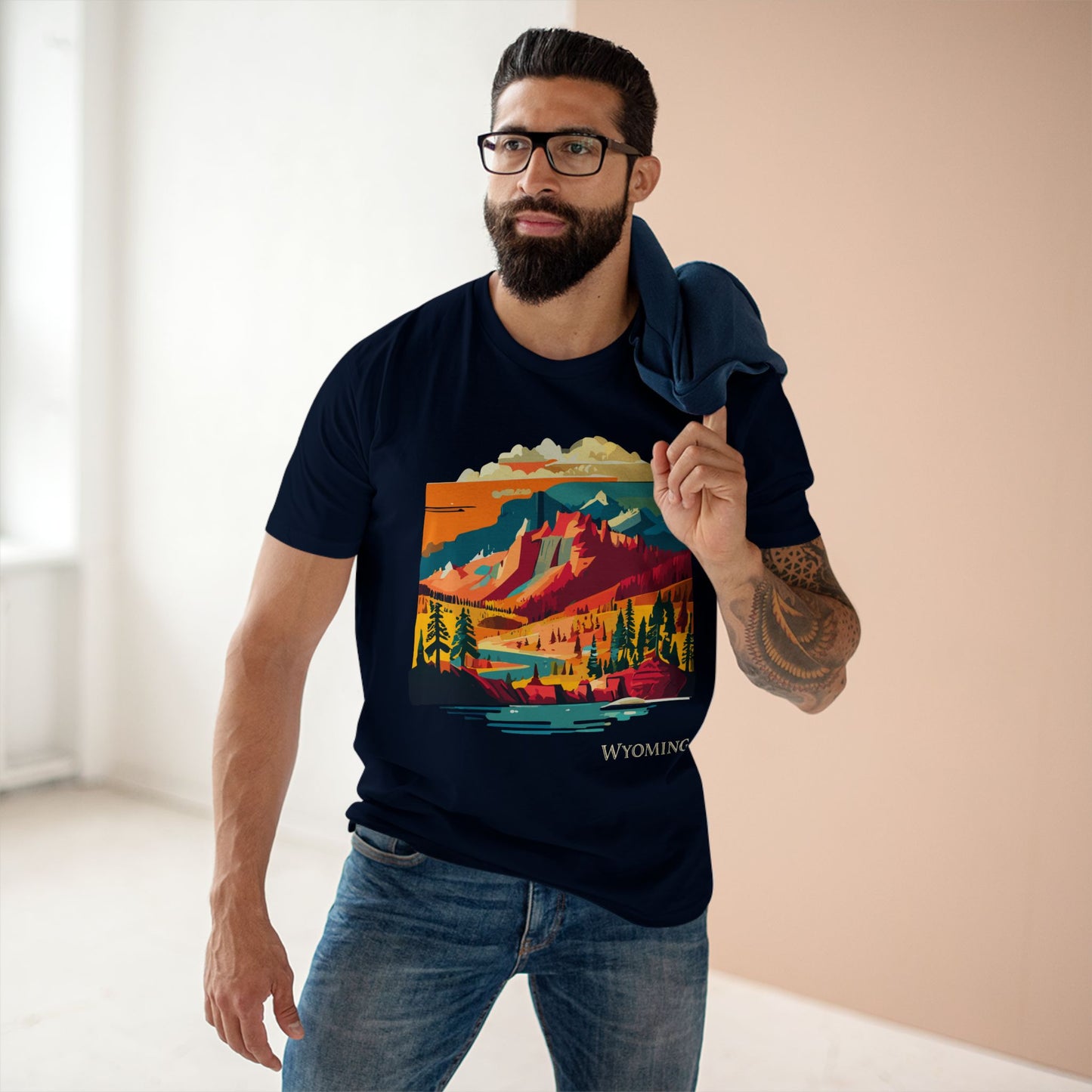 US State Shirts, Wyoming Shirt