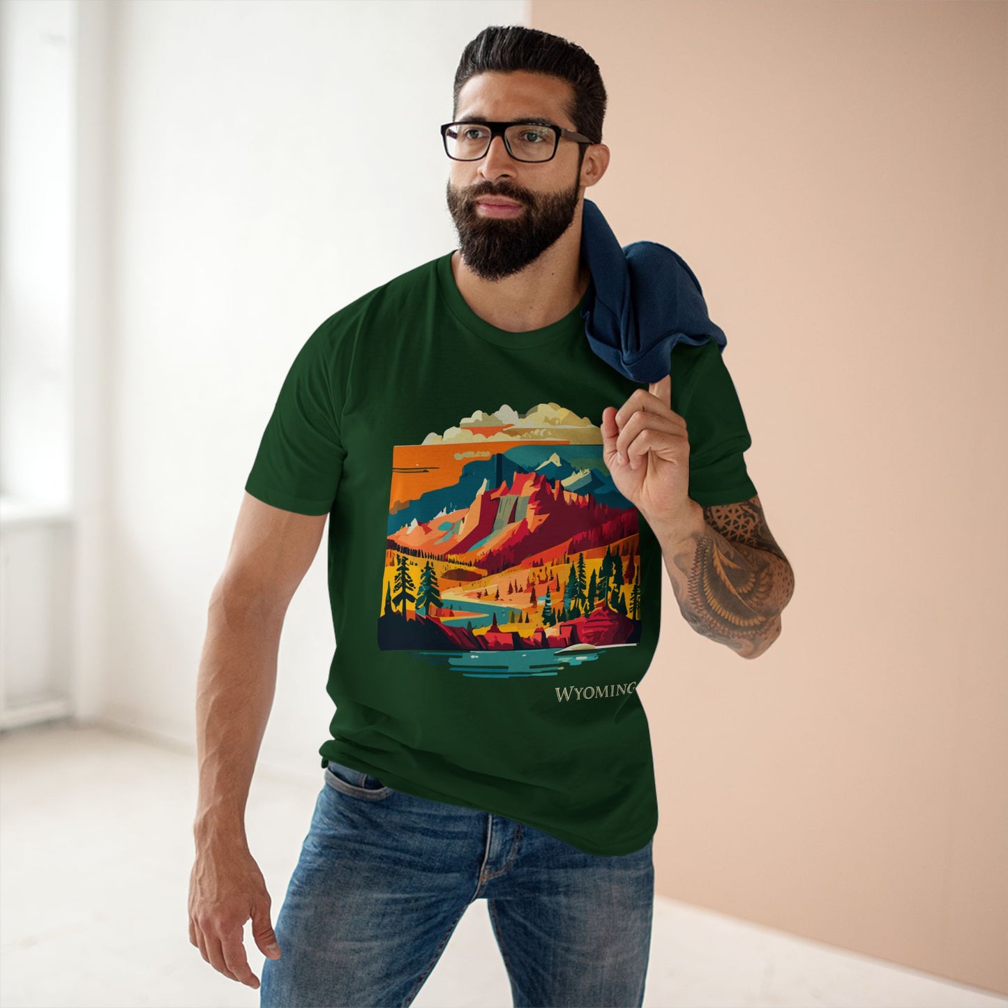 US State Shirts, Wyoming Shirt