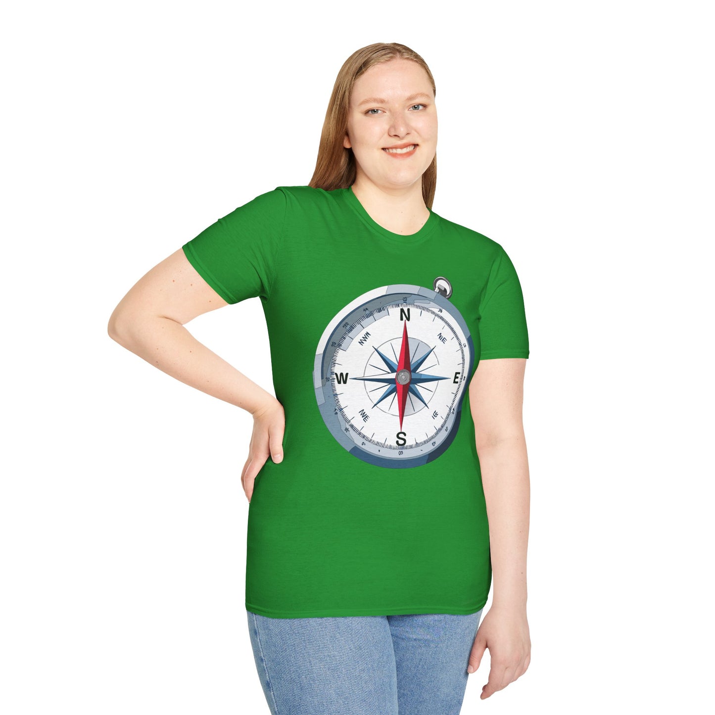 Compass T Shirt, Compass Shirt, Shirt with Compass, Navigator Shirt