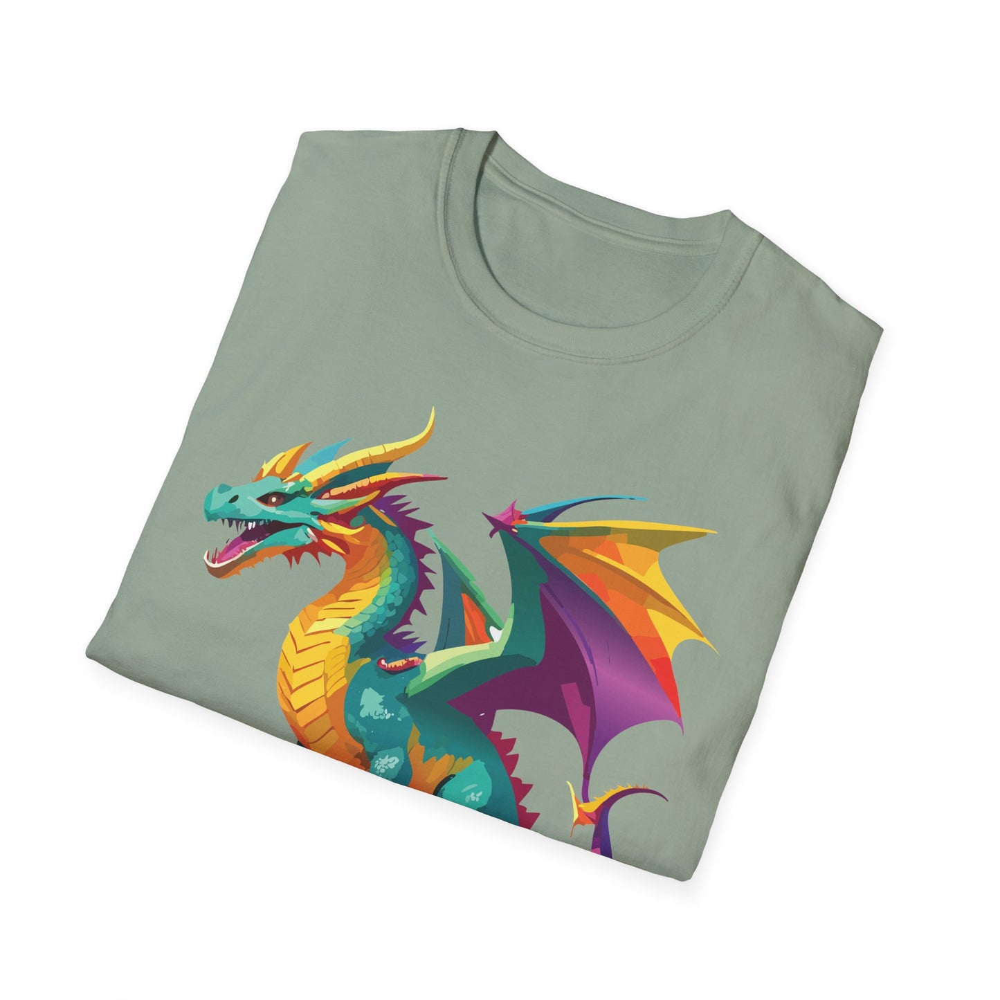 Dragon T Shirt, Dragon Shirt, Shirt with Animals, Animal Shirt