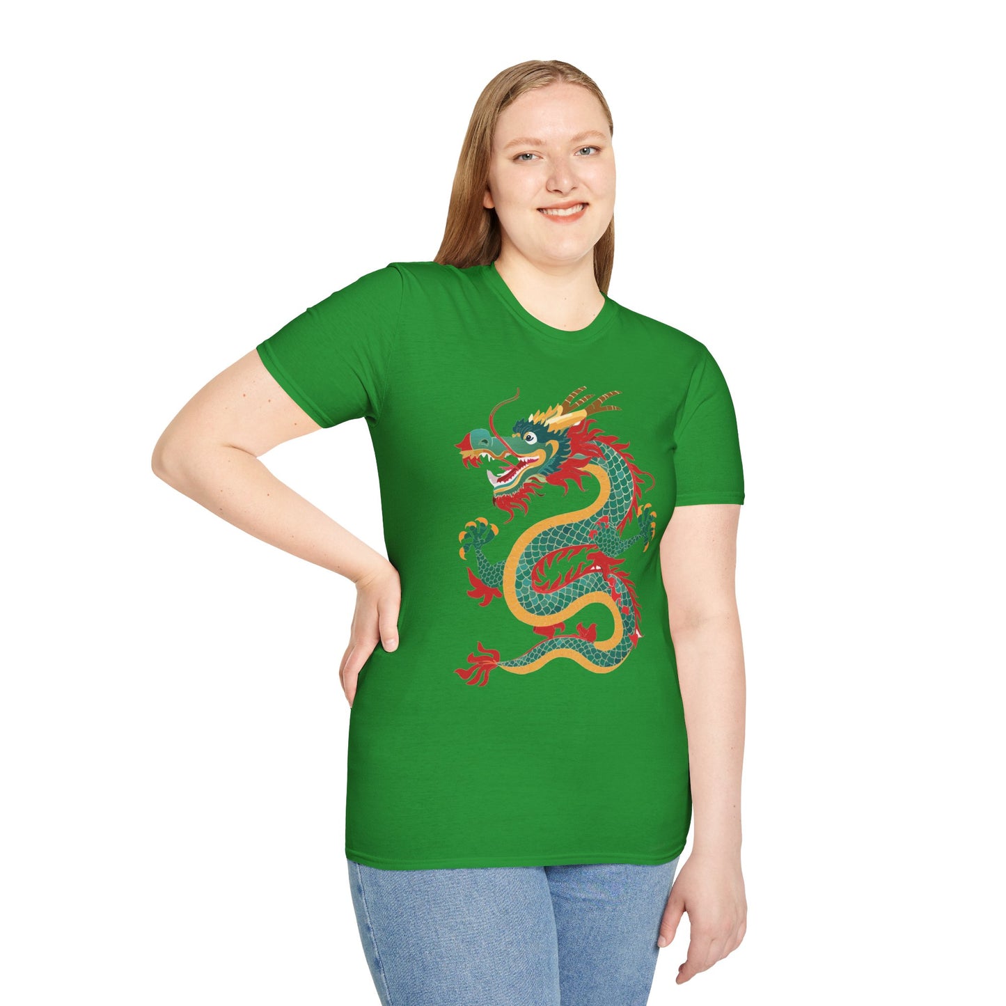 Dragon T Shirt, Dragon Shirt, Shirt with Animals, Animal Shirt