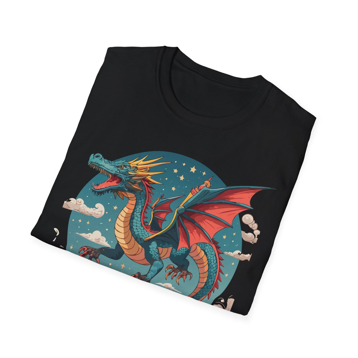 Dragon T Shirt, Dragon Shirt, Shirt with Animals, Animal Shirt