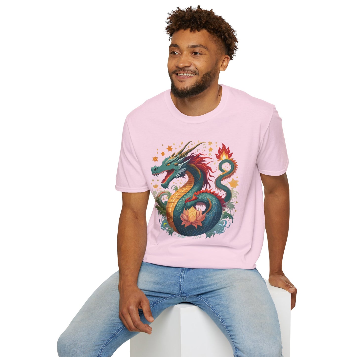 Dragon T Shirt, Dragon Shirt, Shirt with Animals, Animal Shirt