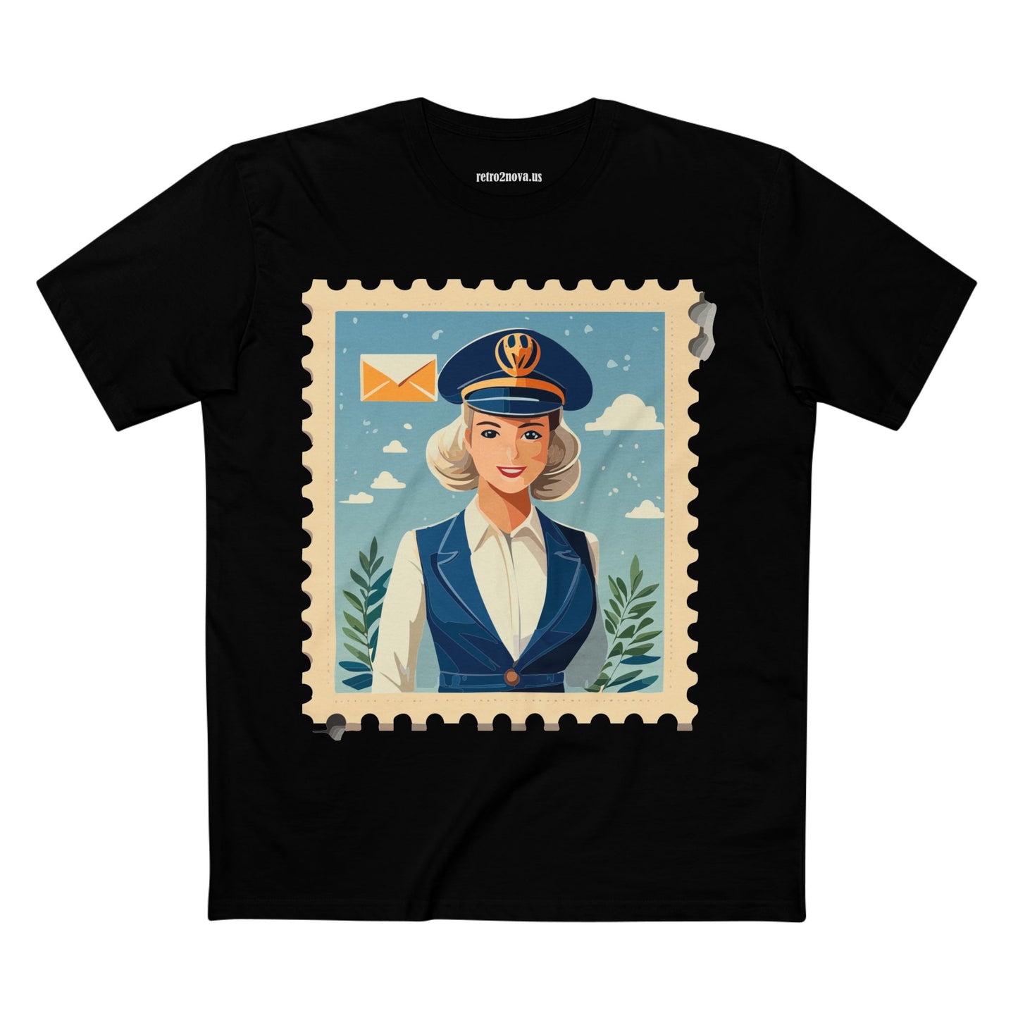 Stamp Shirt, Postage Stamp Shirt