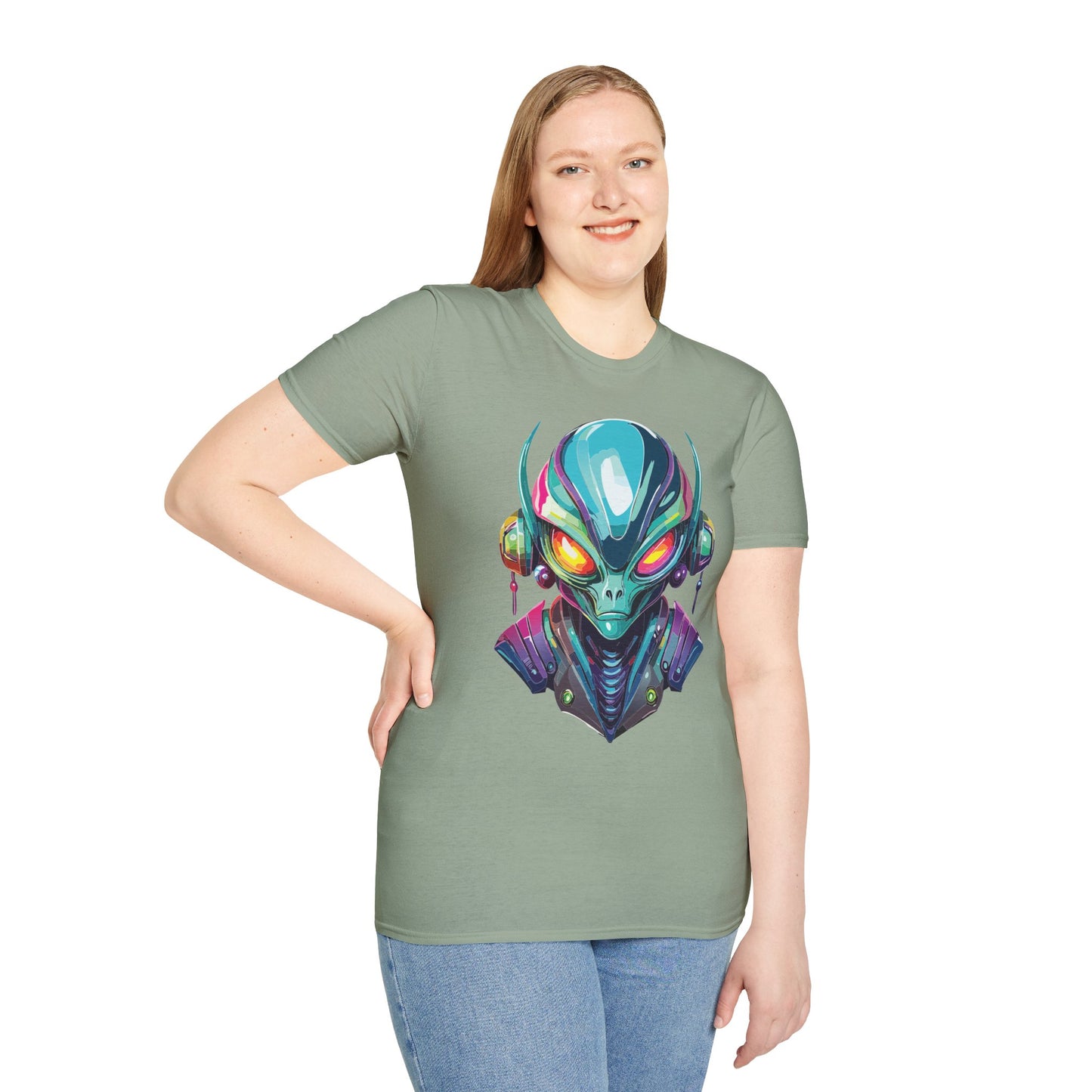 Alien T Shirt, Cosmos Shirt, Shirt with Aliens, Cosmo Shirts