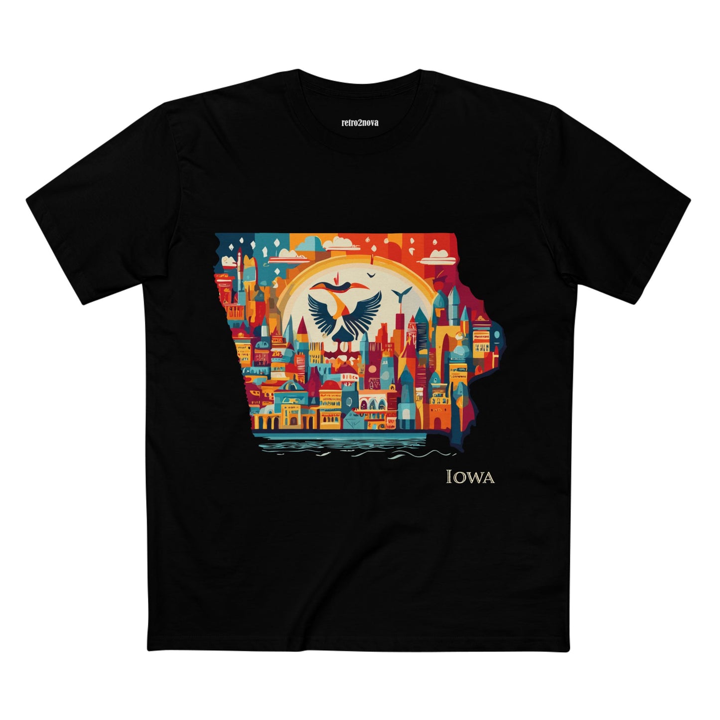 US State Shirts, Iowa Shirt