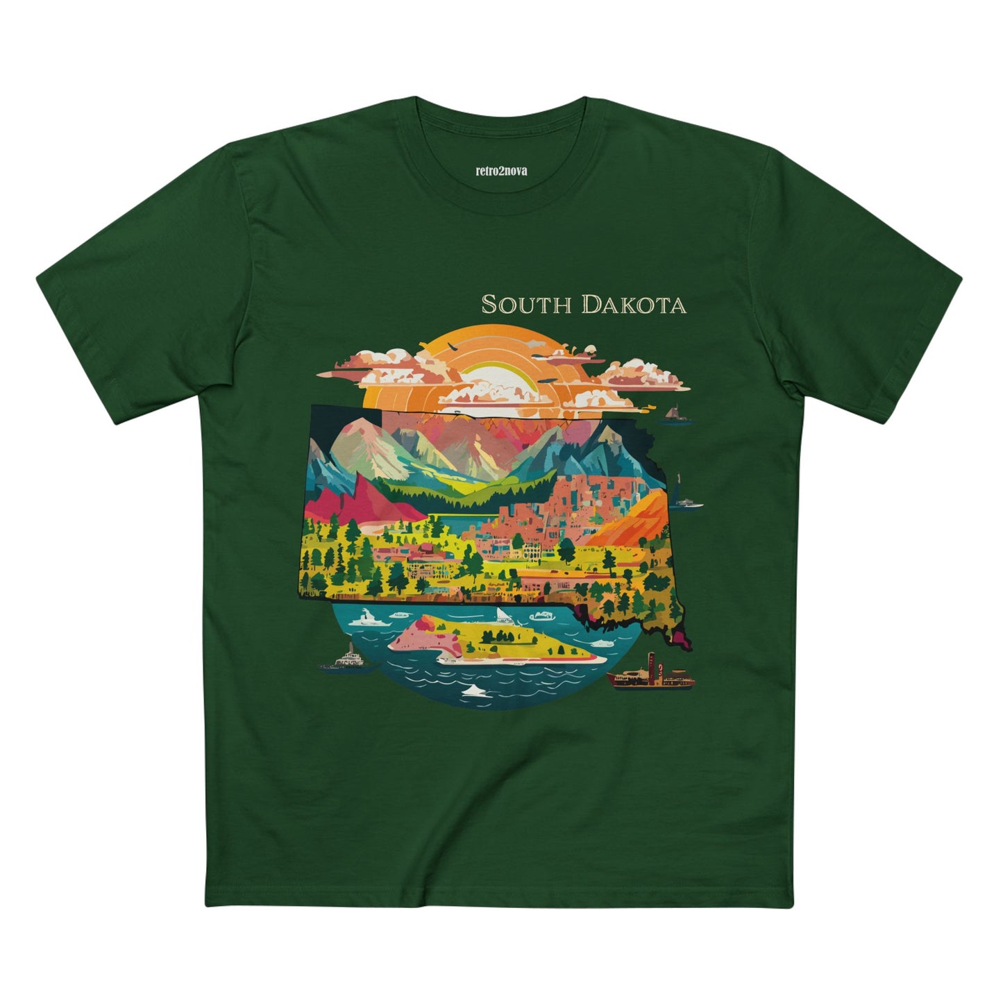 US State Shirts, South Dakota Shirt