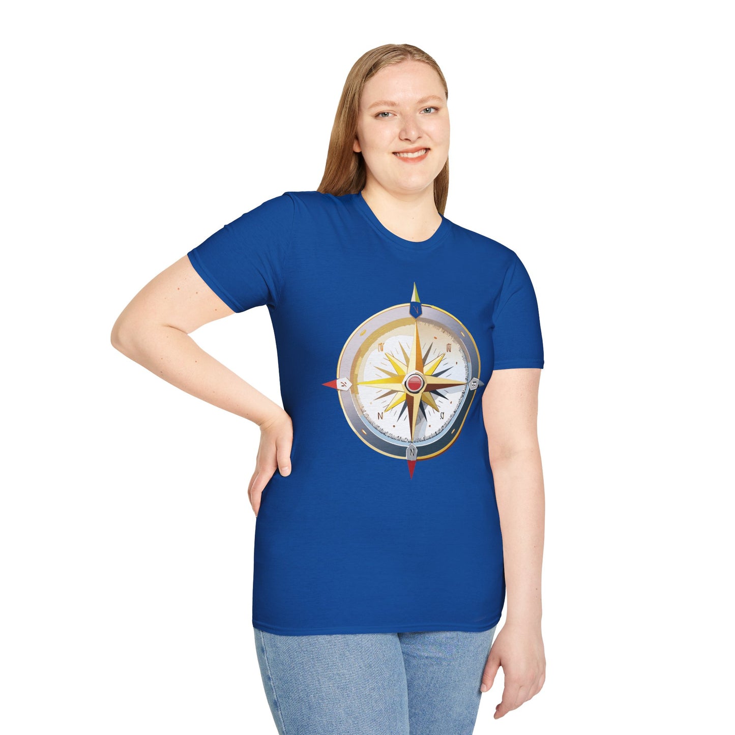 Compass T Shirt, Compass Shirt, Shirt with Compass, Navigator Shirt