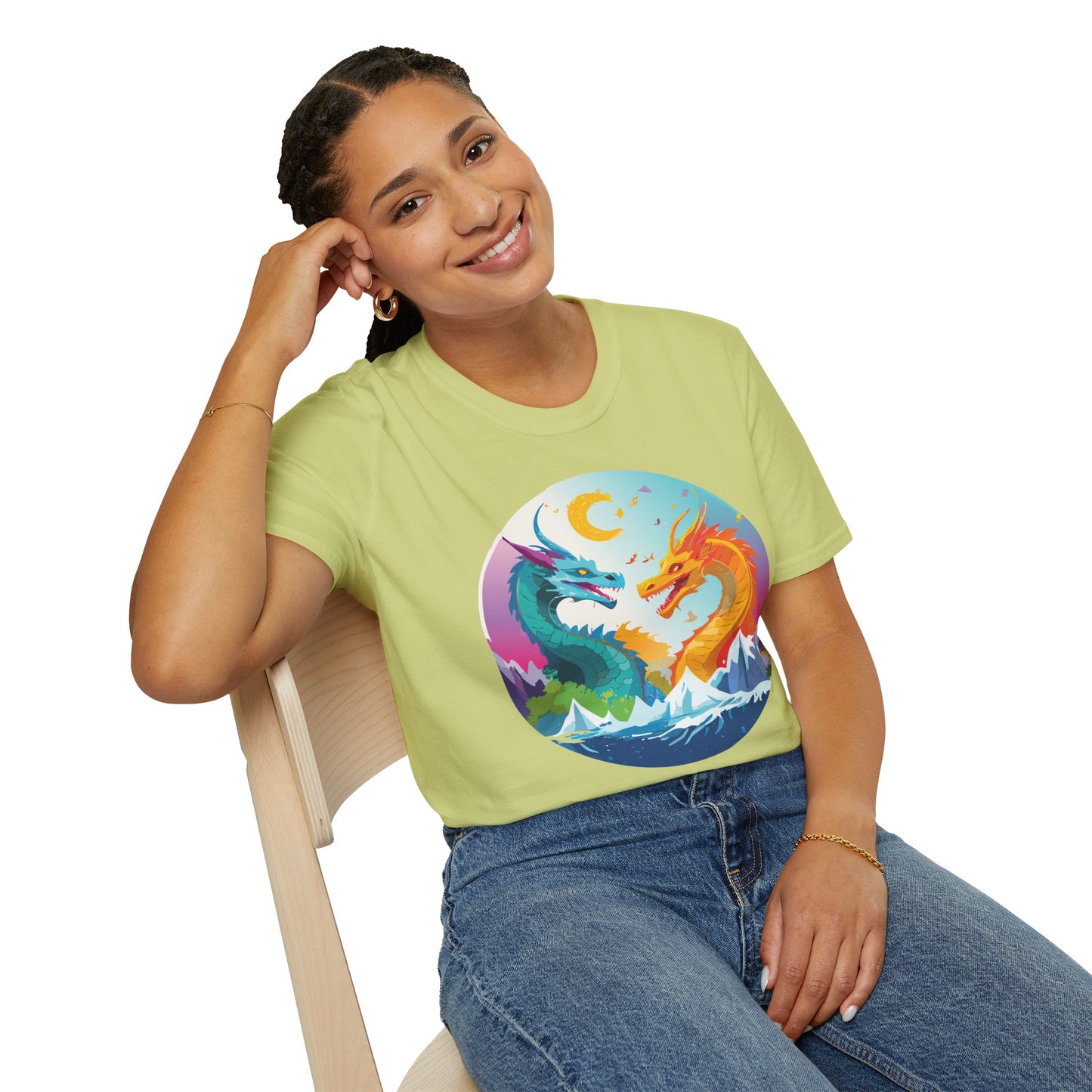 Dragon T Shirt, Dragon Shirt, Shirt with Animals, Animal Shirt