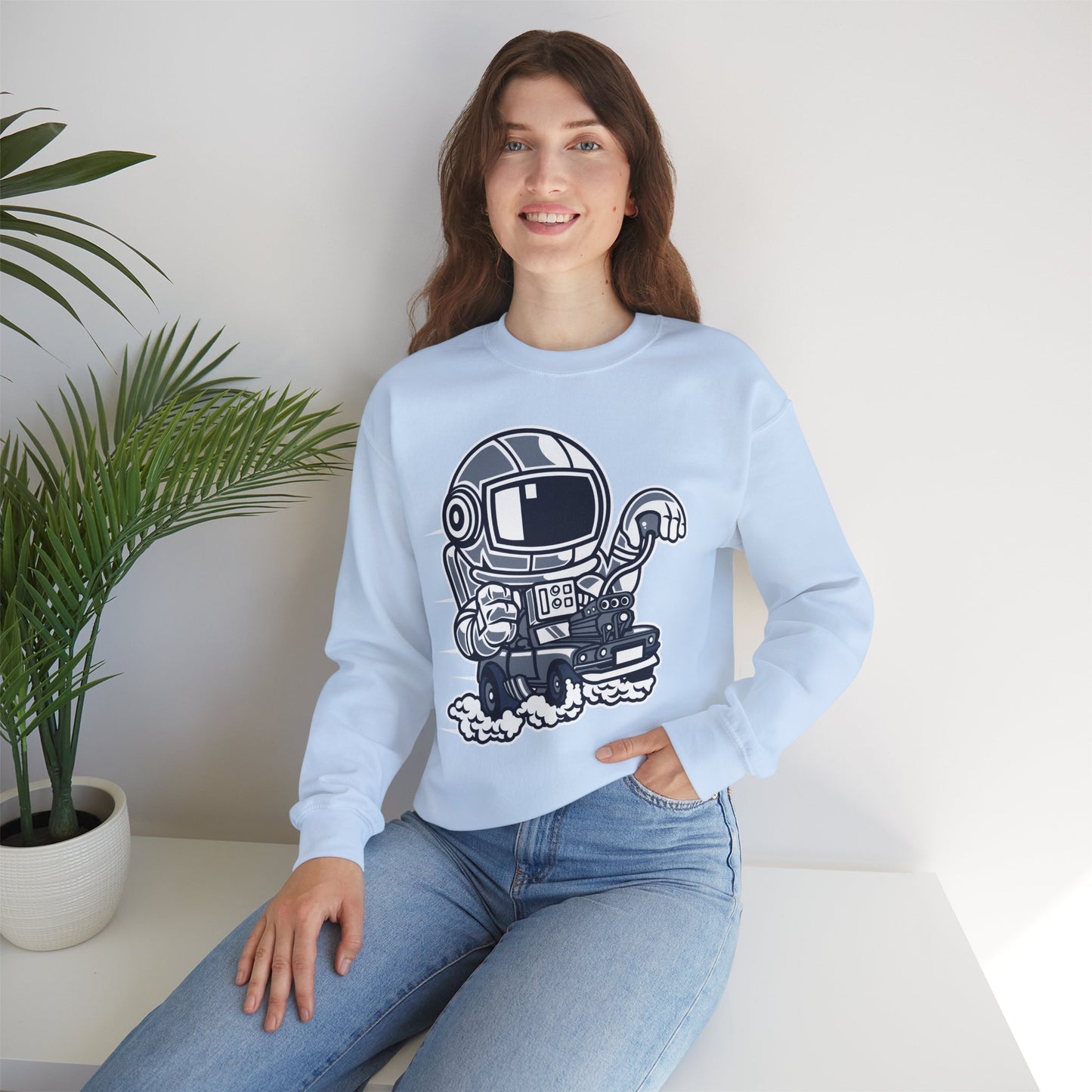 Space Shuttle Sweatshirt, Cosmic Sweatshirt, Astronaut Sweatshirt, Space Cosmic Sweatshirt