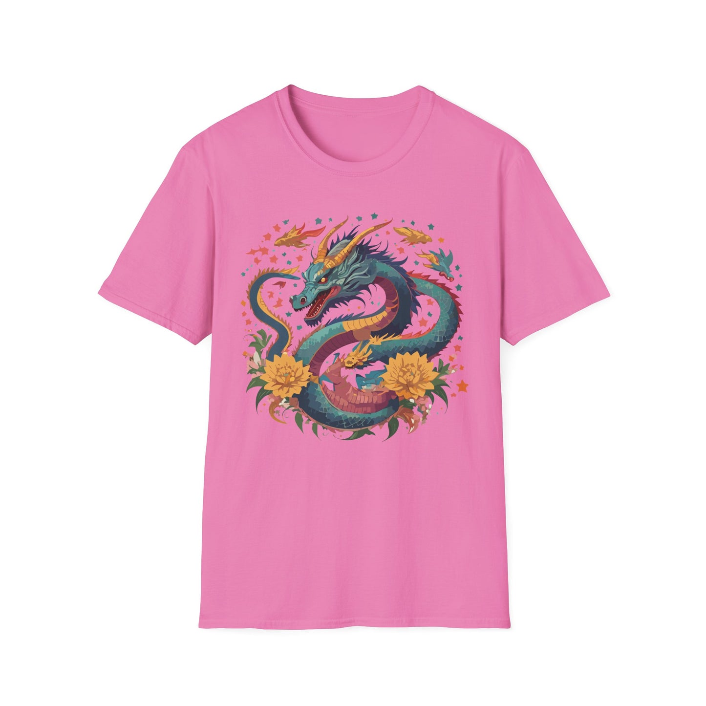 Dragon T Shirt, Dragon Shirt, Shirt with Animals, Animal Shirt